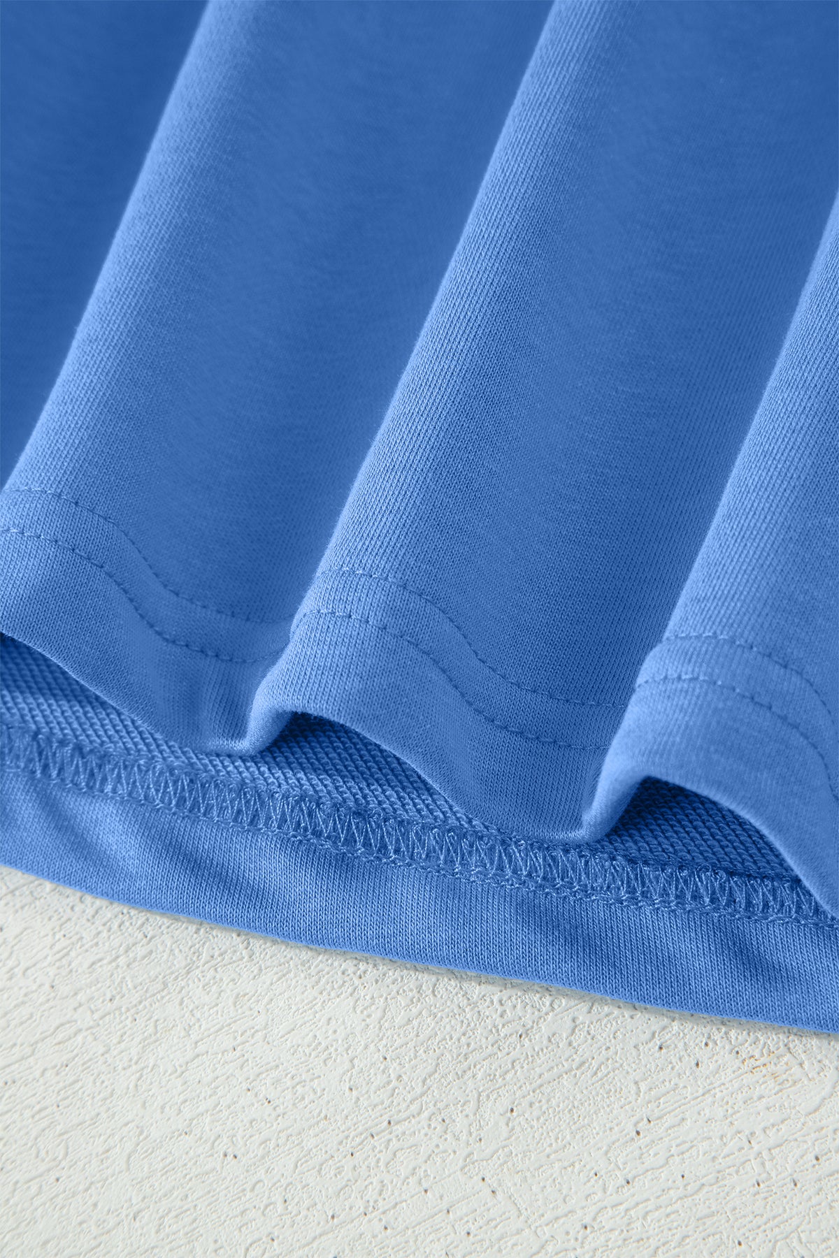 Conjunto Azul Cielo de Camiseta Oversize y Pantalón con Bolsillos | Detallia