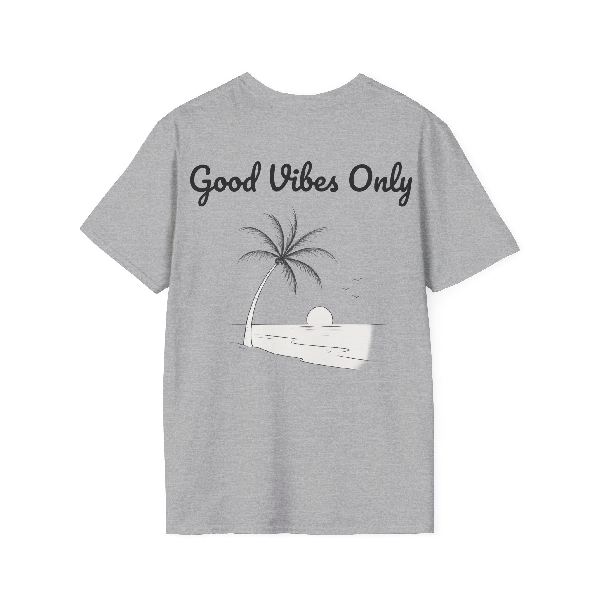 Camiseta Minimalista "Good Vibes Only" | Detallia