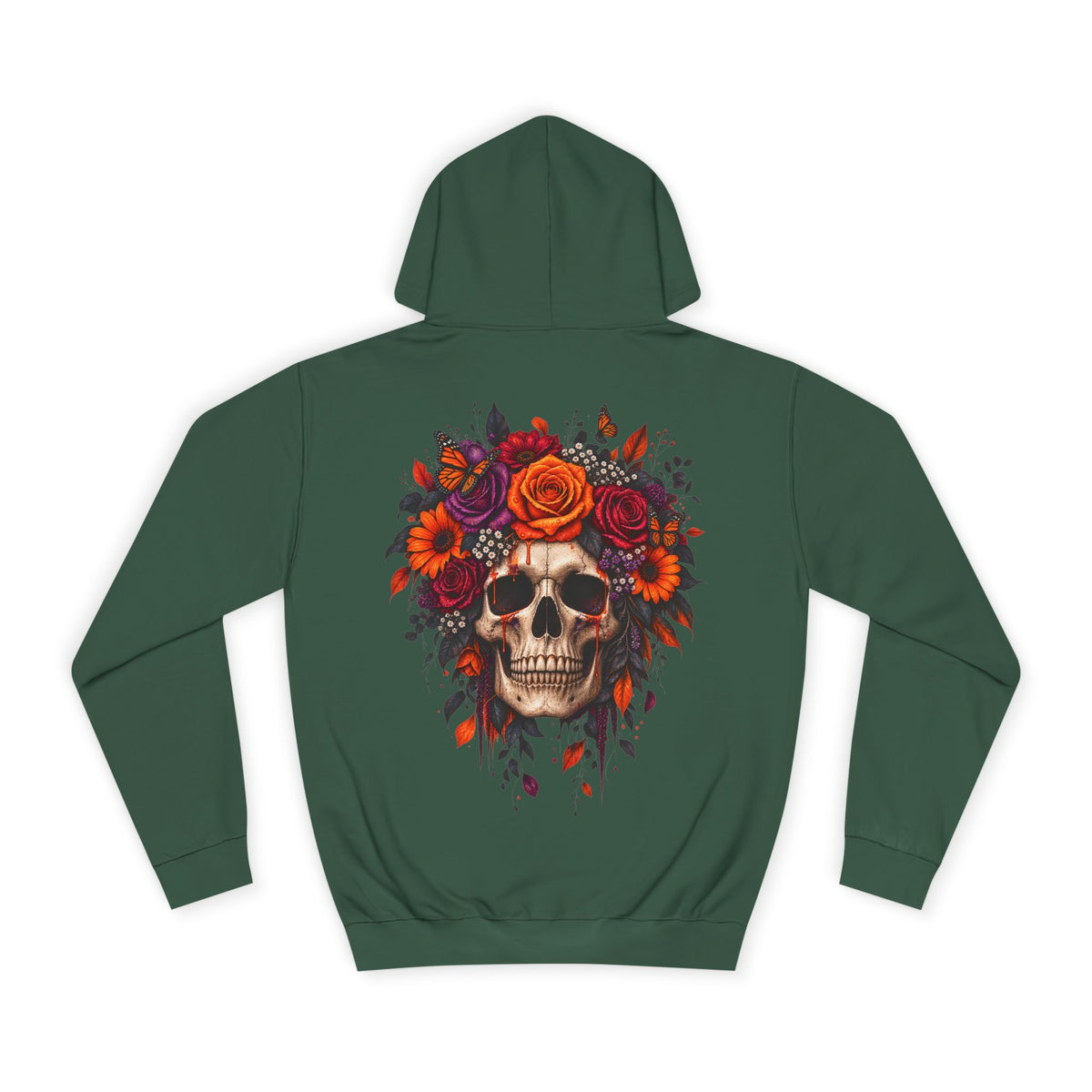 Sudadera Calavera Floral | Detallia