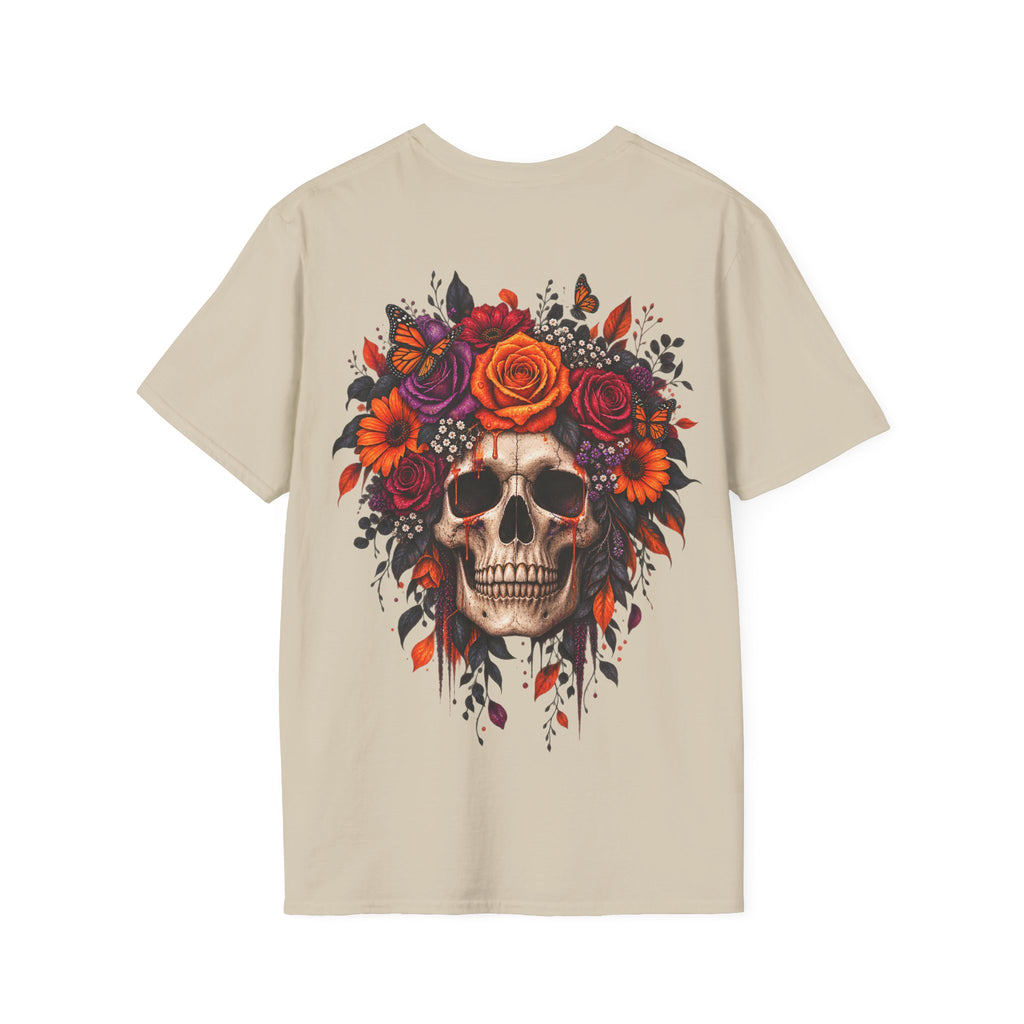 Camiseta Calavera Floral | Detallia