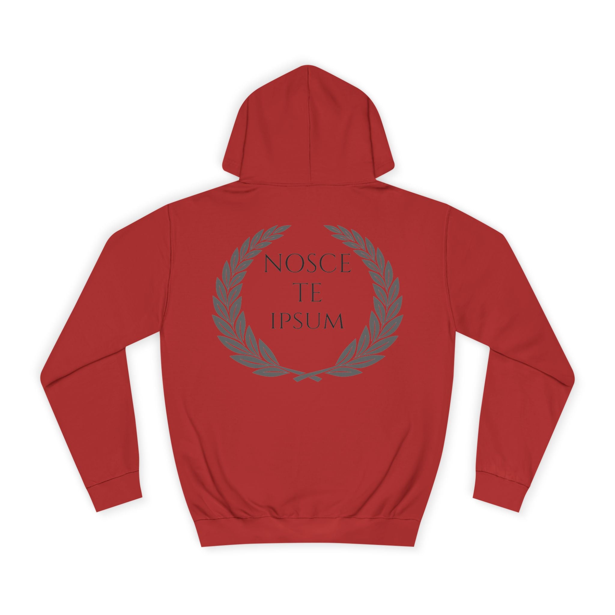 Sudadera Estoica "Nosce Te Ipsum" | Diseño Clásico con Corona de Laurel | Detallia