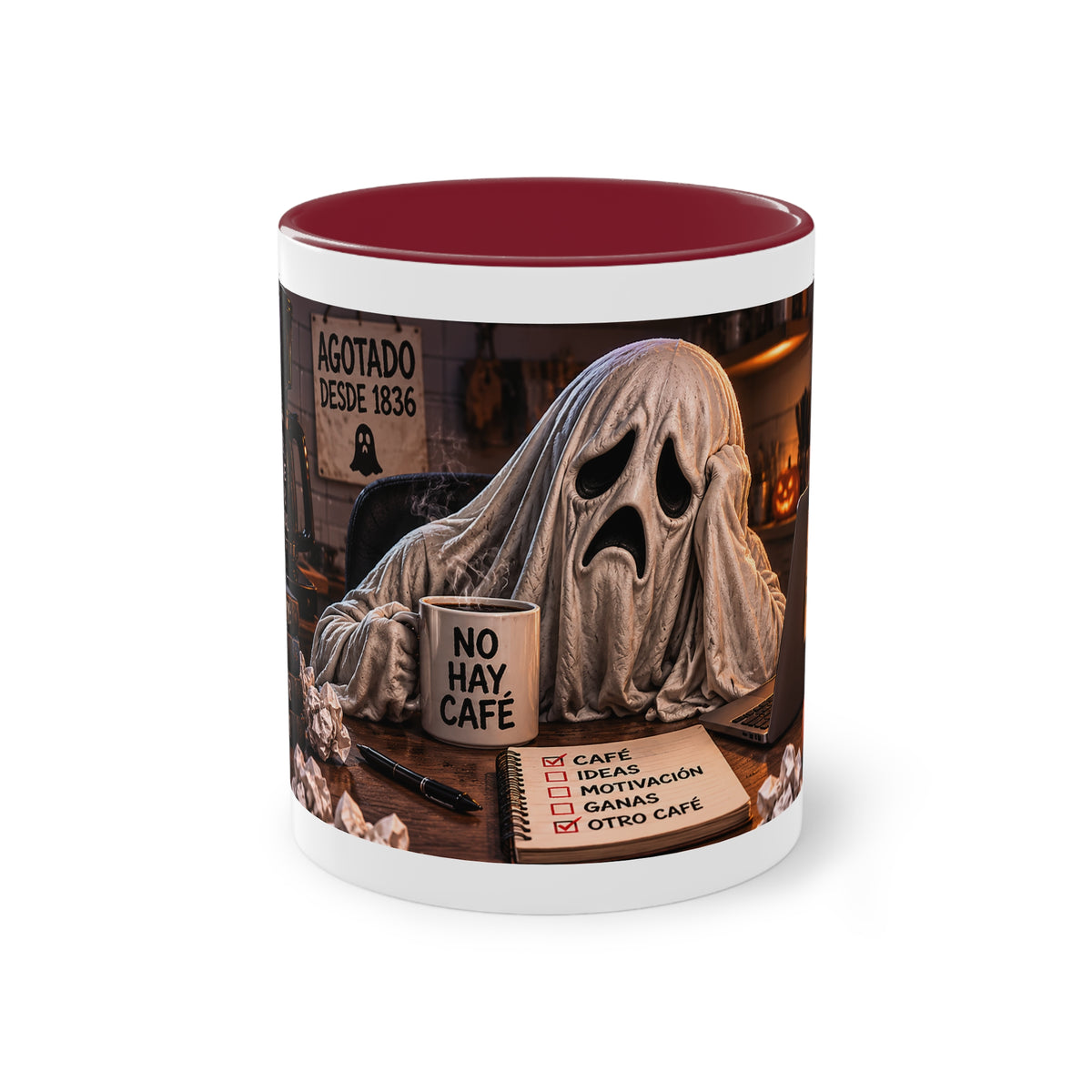 Taza No Hay Café de Halloween | Detallia