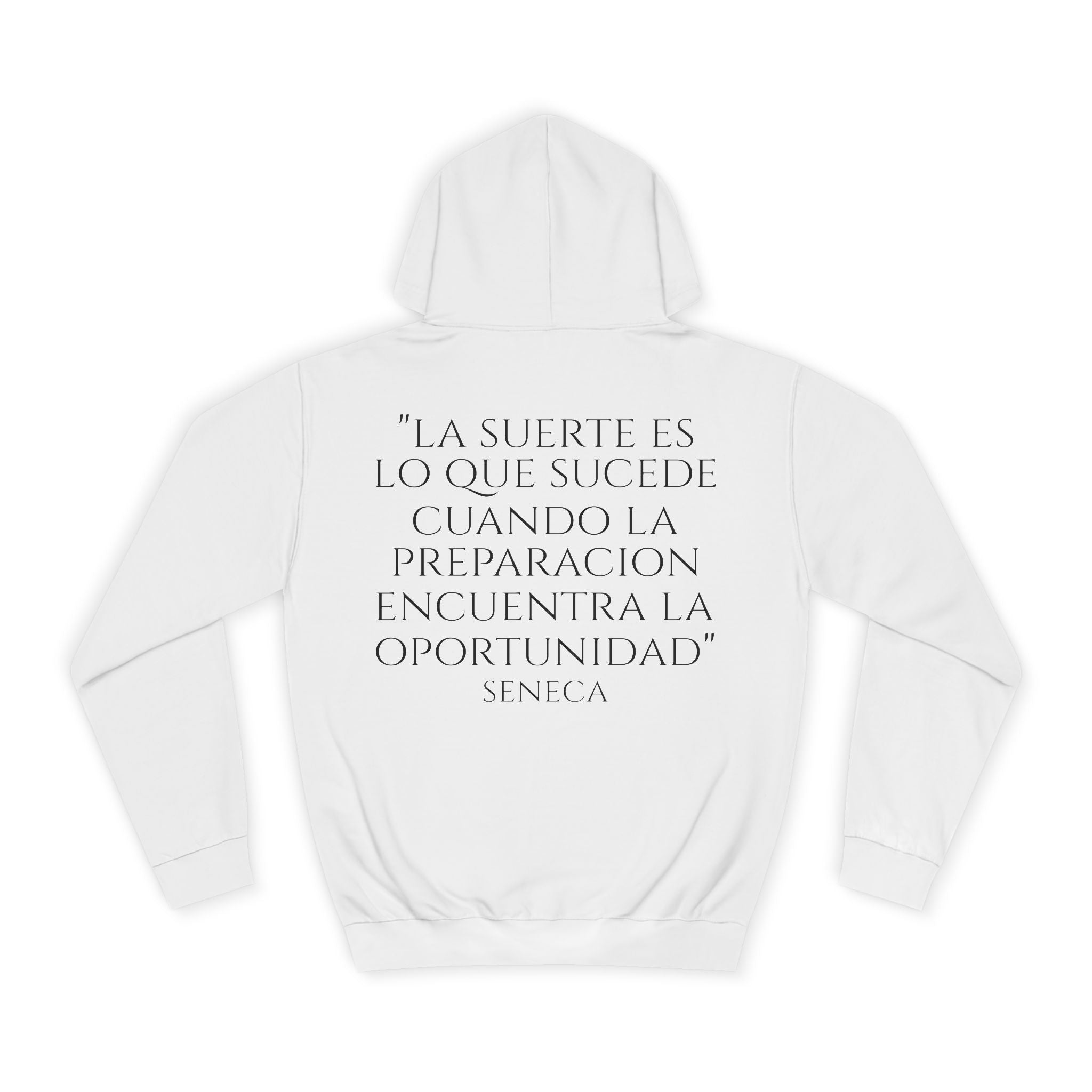 Sudadera "La Suerte Favorece a los Preparados" | Detallia