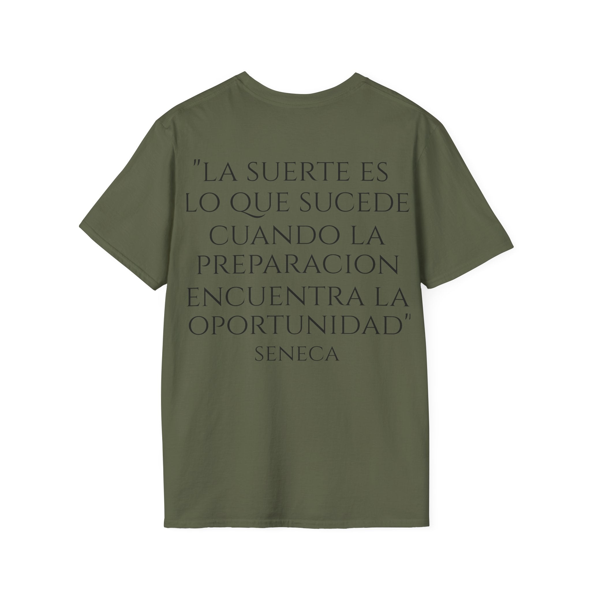 Camiseta "La Suerte Favorece a los Preparados" | Detallia
