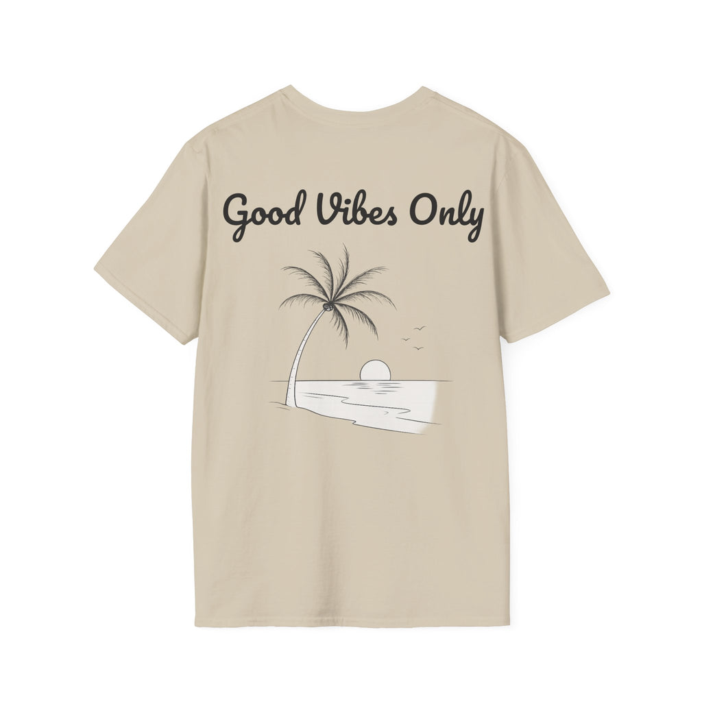 Camiseta Minimalista "Good Vibes Only" | Detallia