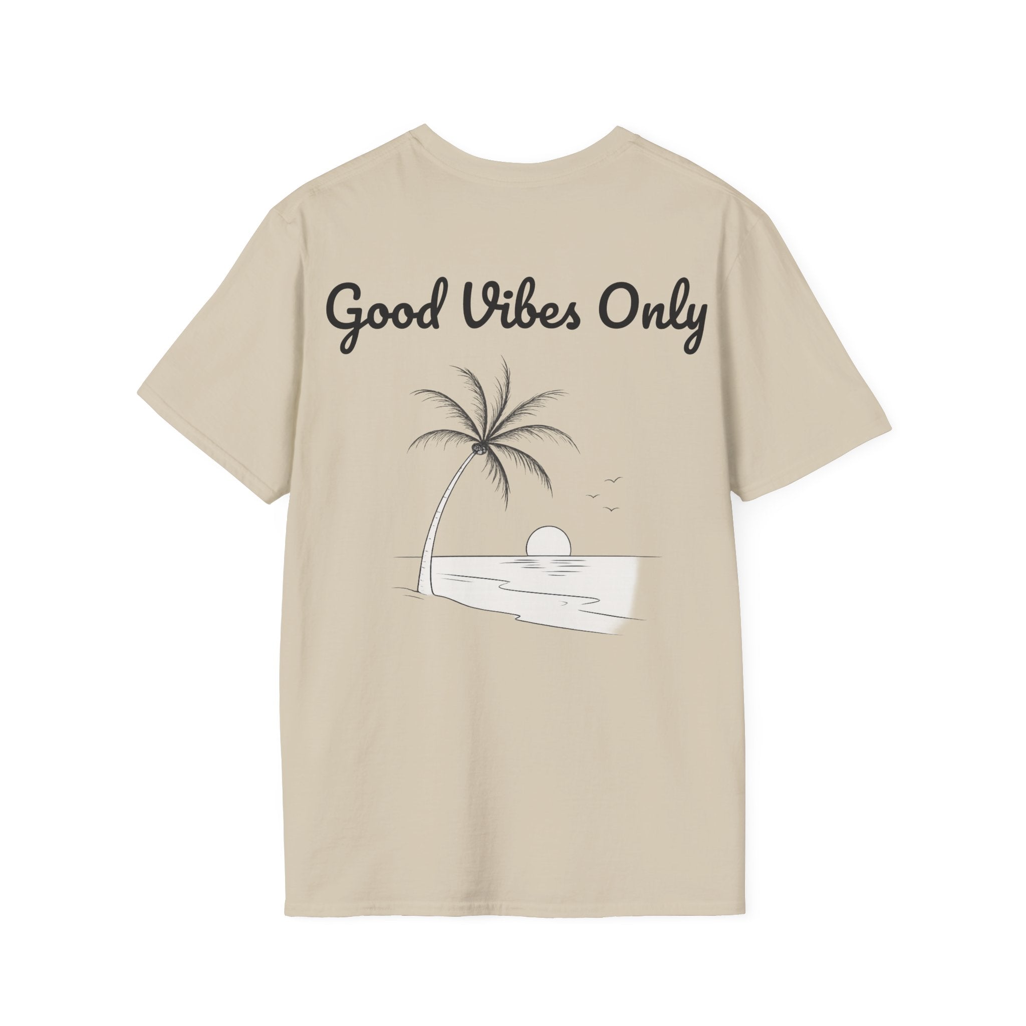 Camiseta Minimalista "Good Vibes Only" | Detallia