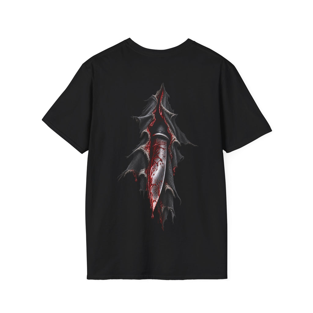 Camiseta Cuchillo Ensangrentado | Detallia