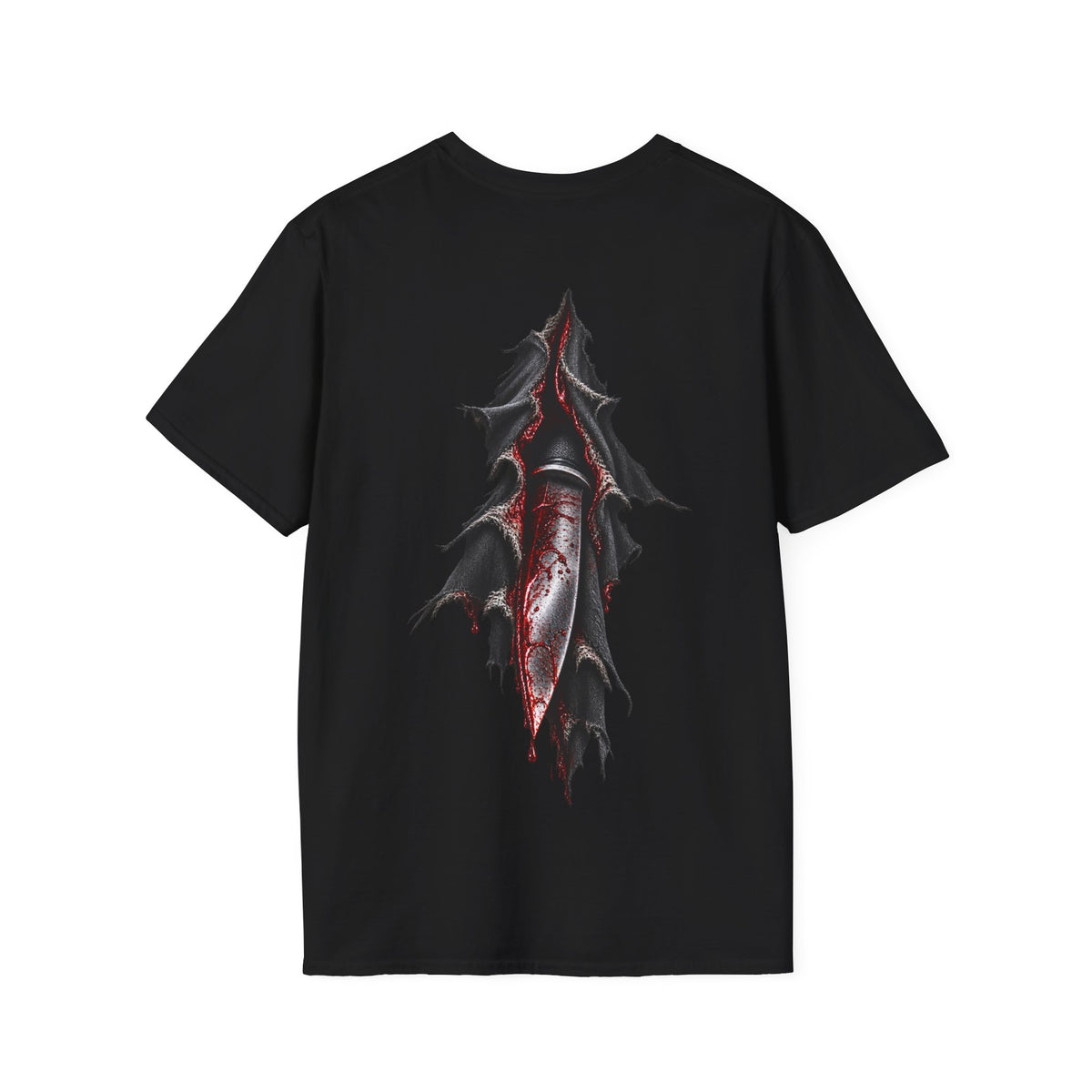 Camiseta Cuchillo Ensangrentado | Detallia