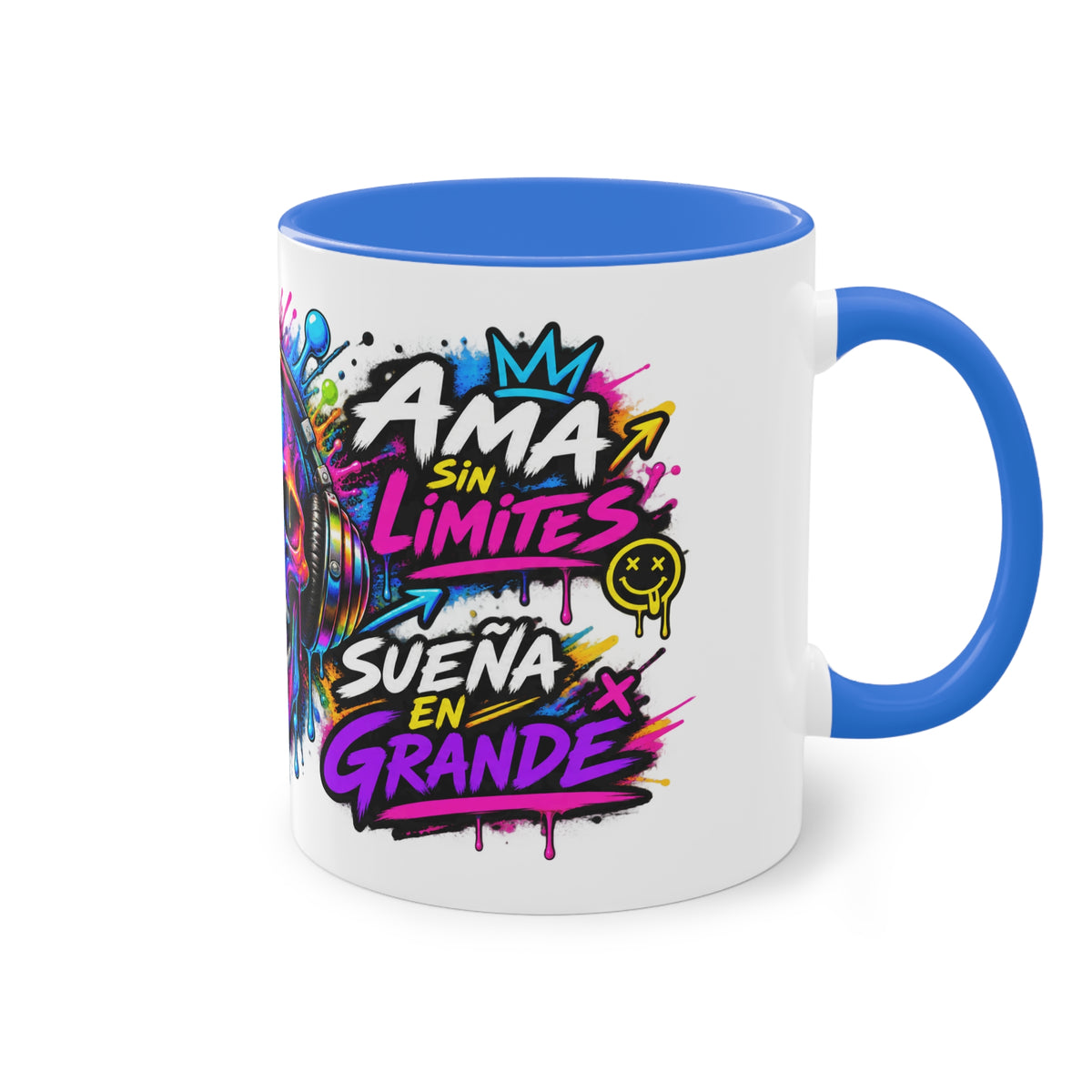 Taza Calavera Vive Sin Miedos | Detallia