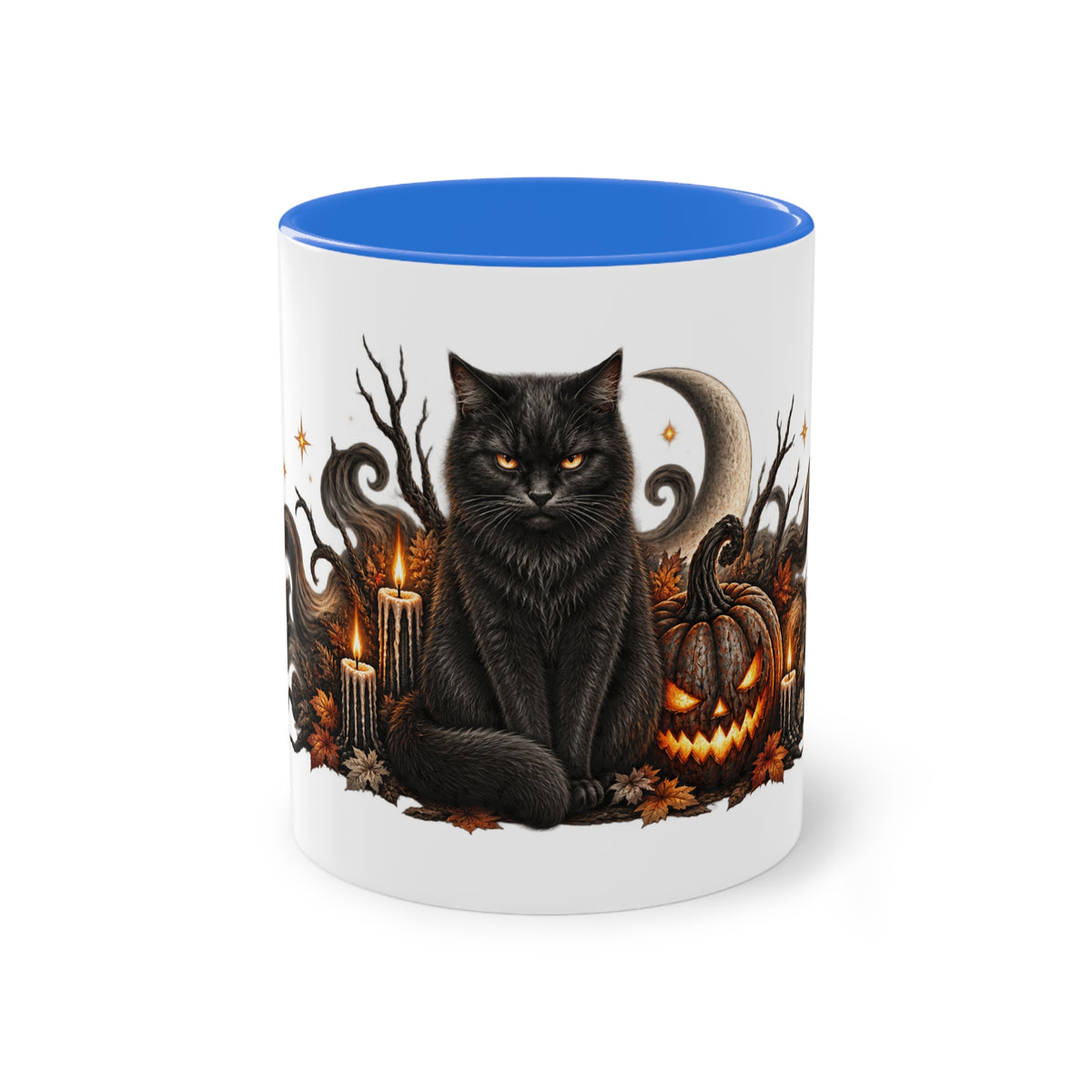 Taza Gato Negro de Halloween | Detallia