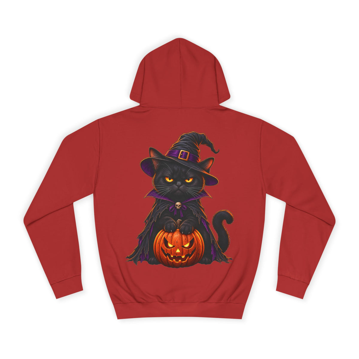 Sudadera Gato Brujo de Halloween | Detallia