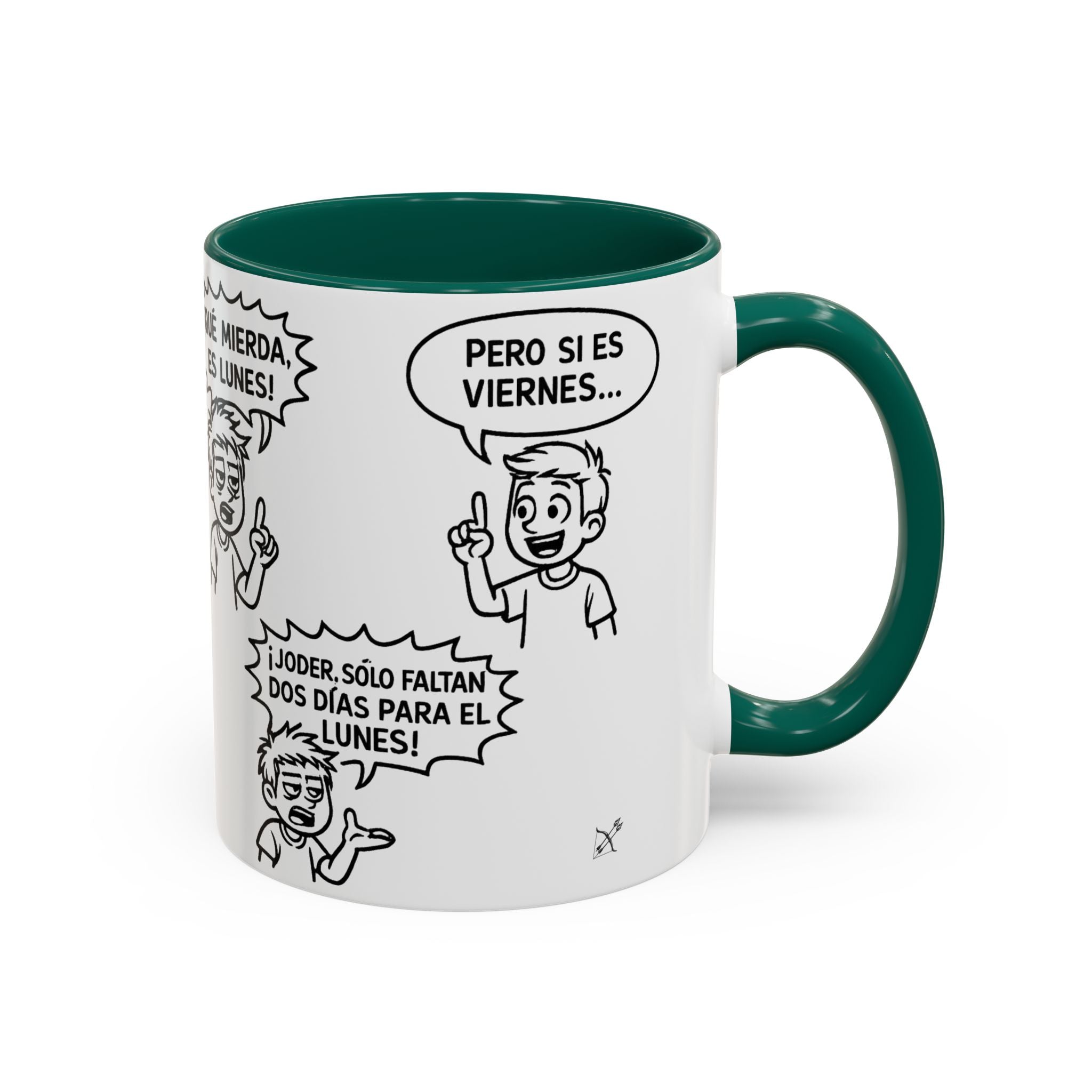 Taza "¡Qué Mierda, Es Lunes!" | Detallia
