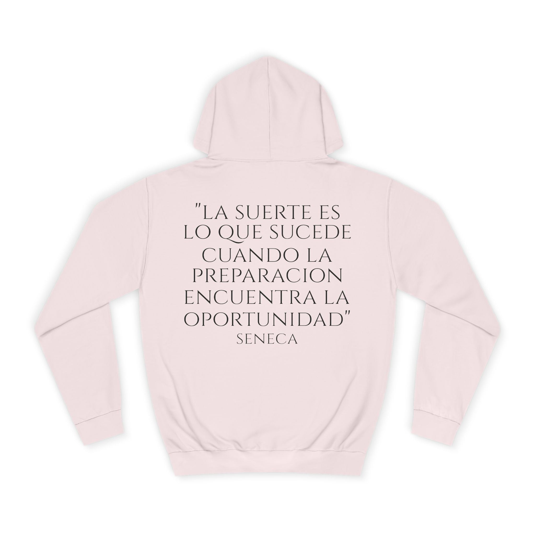 Sudadera "La Suerte Favorece a los Preparados" | Detallia