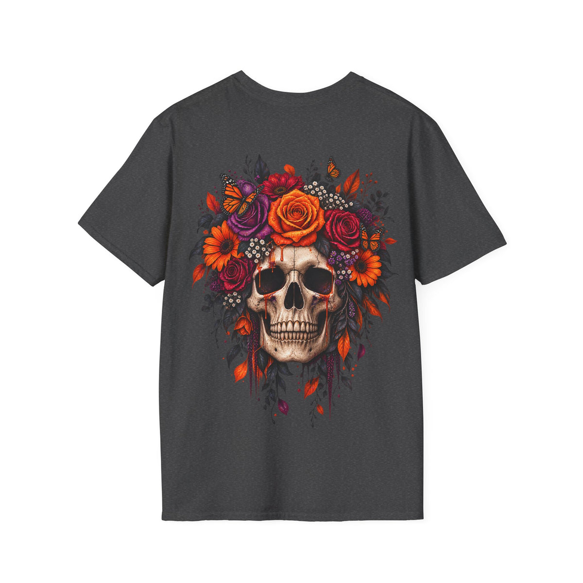 Camiseta Calavera Floral | Detallia