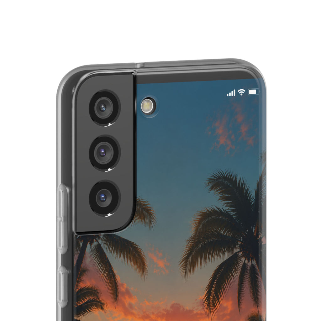 Funda Móvil Llamada Atardecer Tropical | Detallia