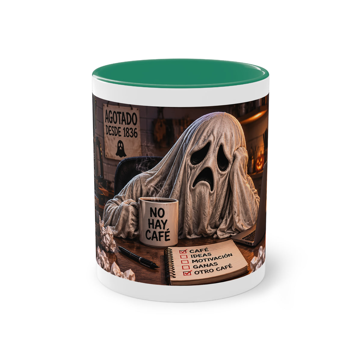 Taza No Hay Café de Halloween | Detallia