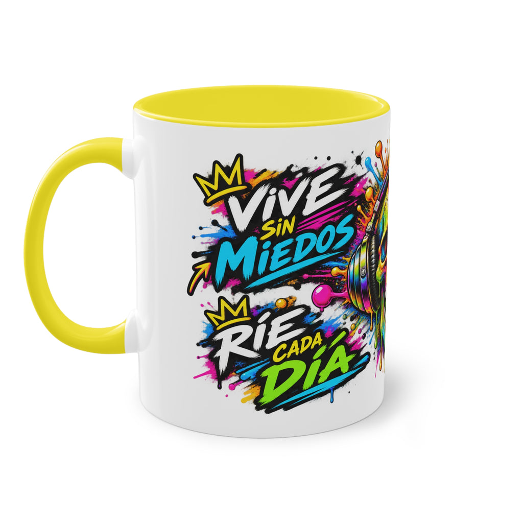 Taza Calavera Vive Sin Miedos | Detallia