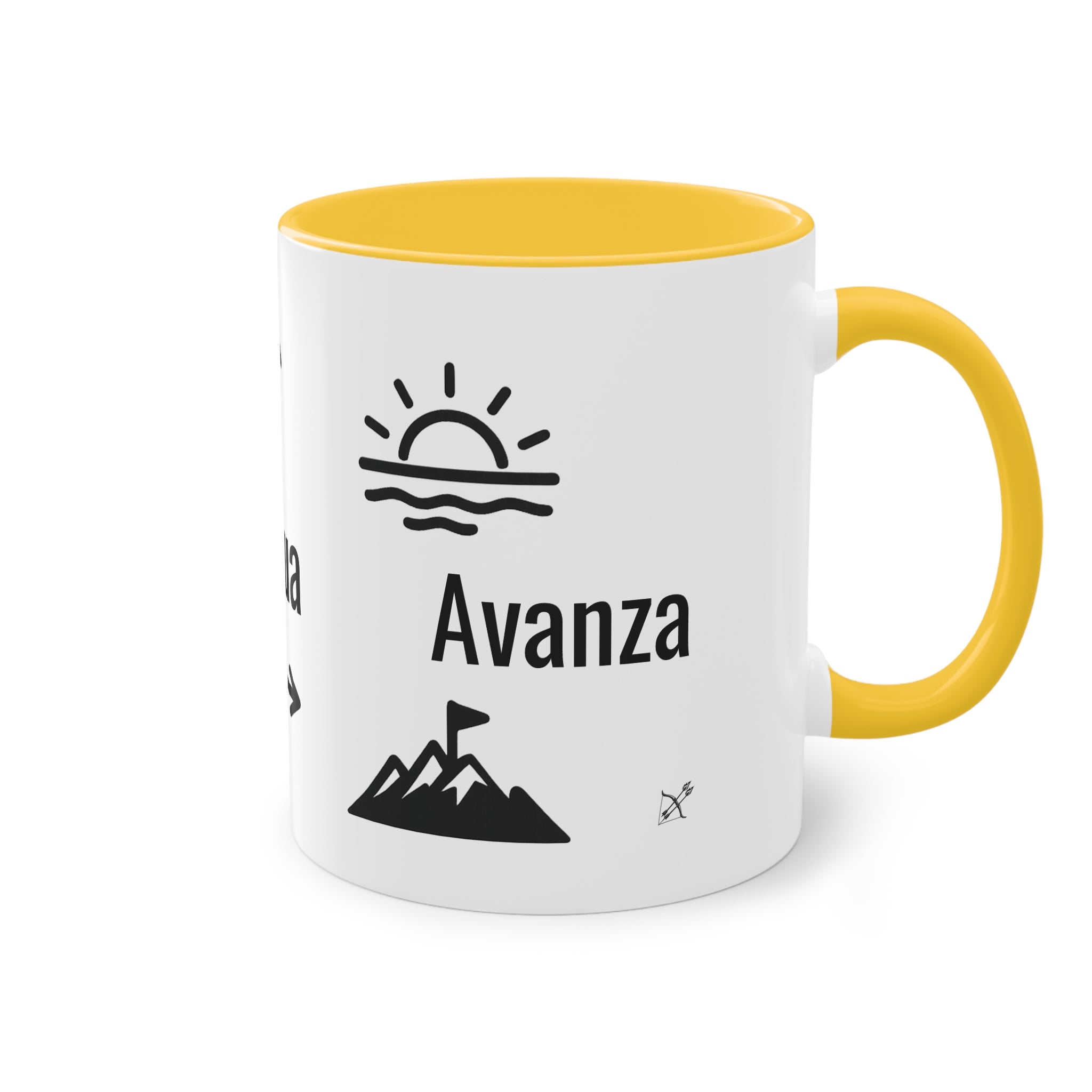 Taza "Acepta, Actúa, Avanza" | Detallia