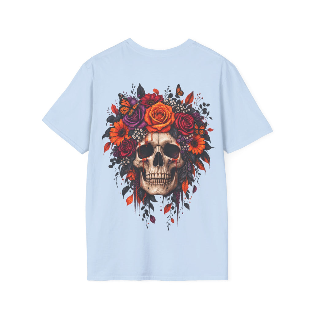 Camiseta Calavera Floral | Detallia