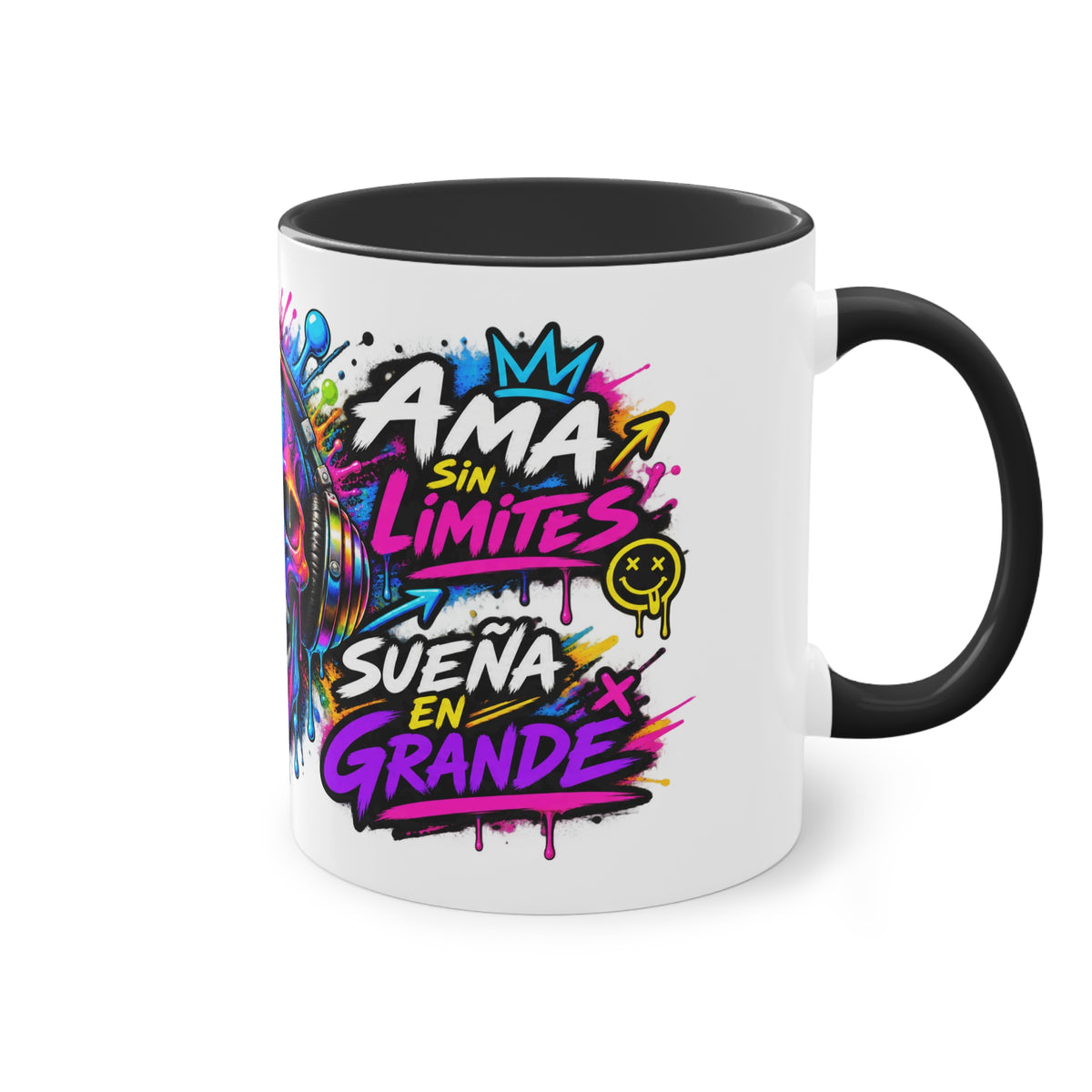 Taza Calavera Vive Sin Miedos | Detallia
