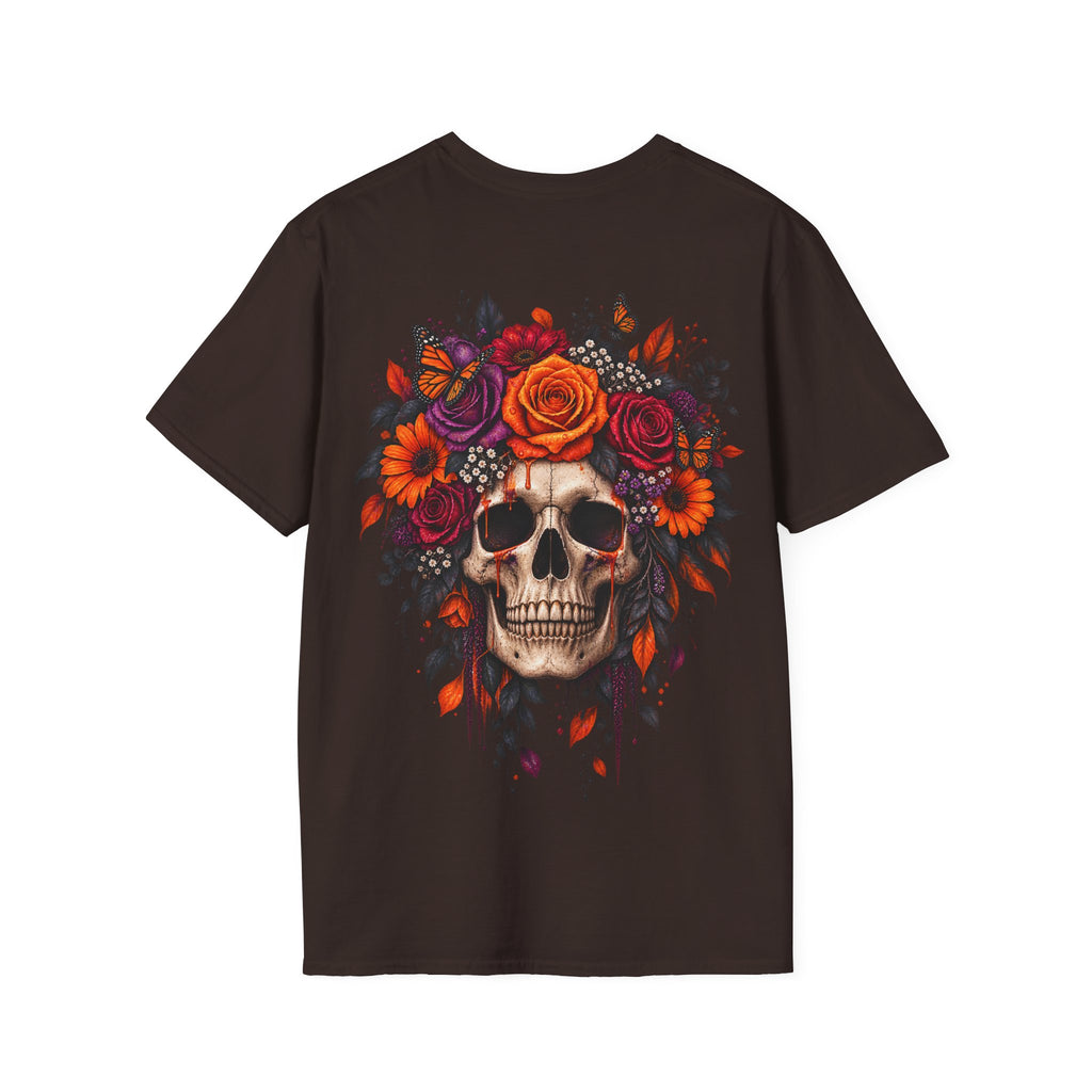 Camiseta Calavera Floral | Detallia