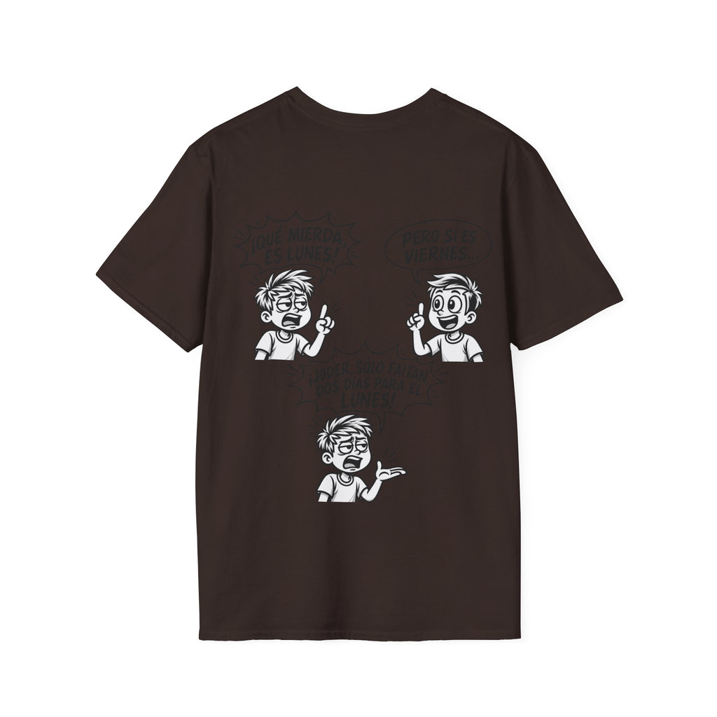 Camiseta "¡Qué Mierda, Es Lunes!" | Detallia