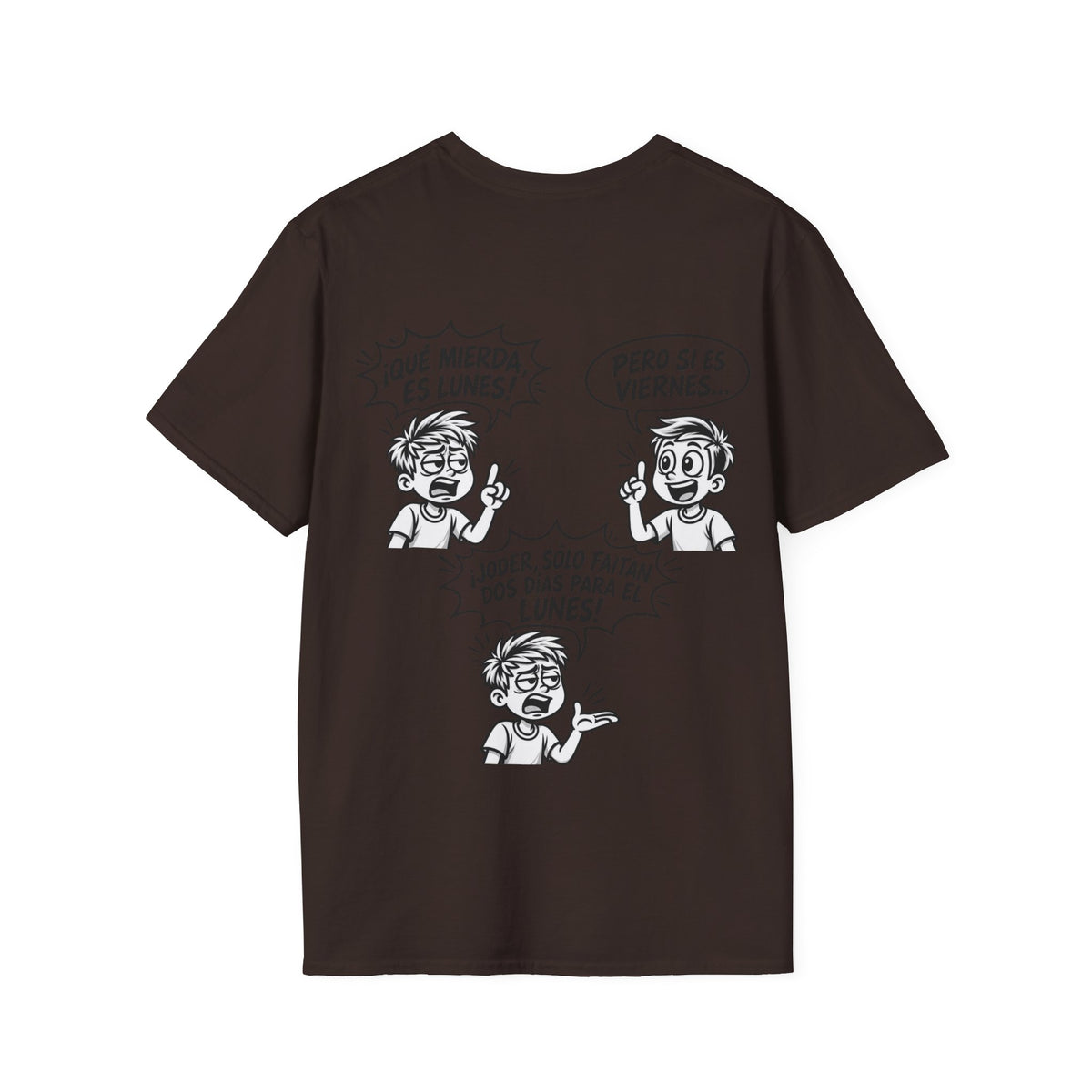 Camiseta "¡Qué Mierda, Es Lunes!" | Detallia