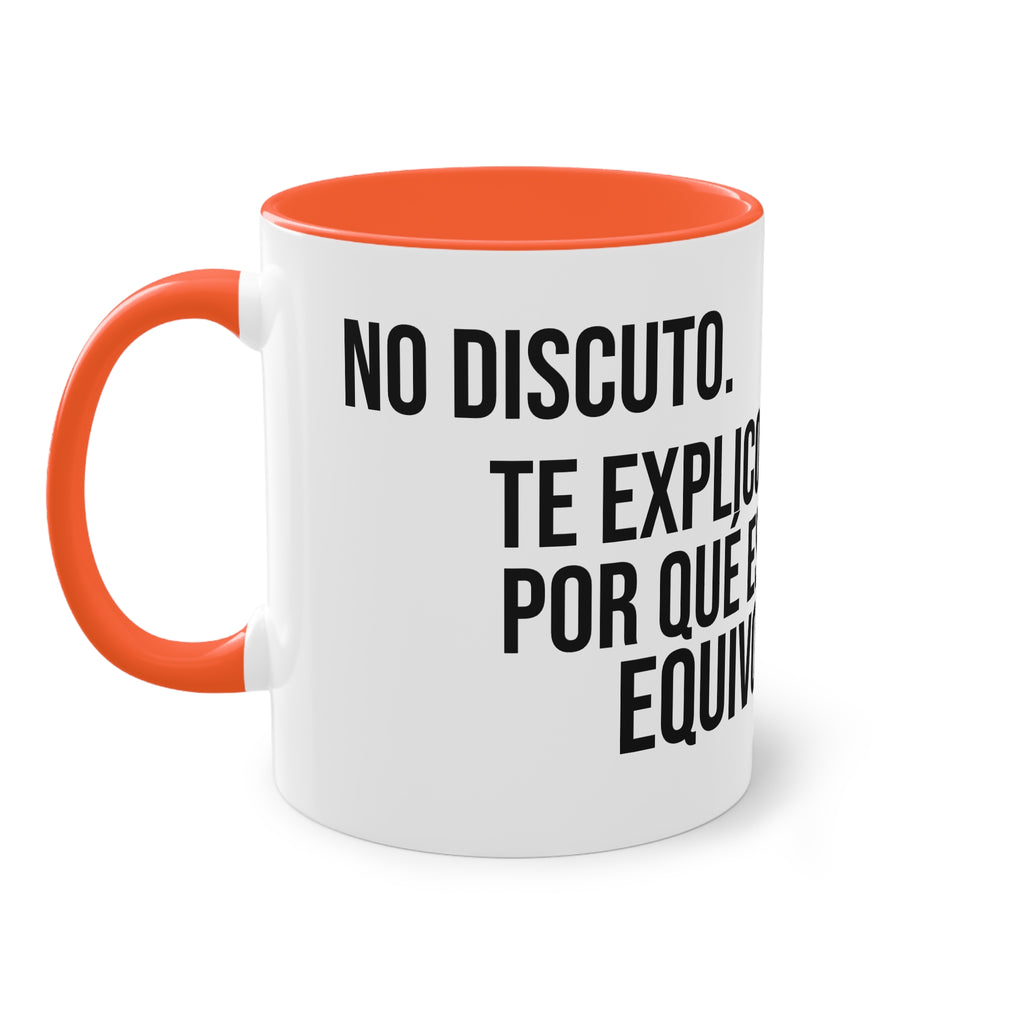 Taza No Discuto | Detallia