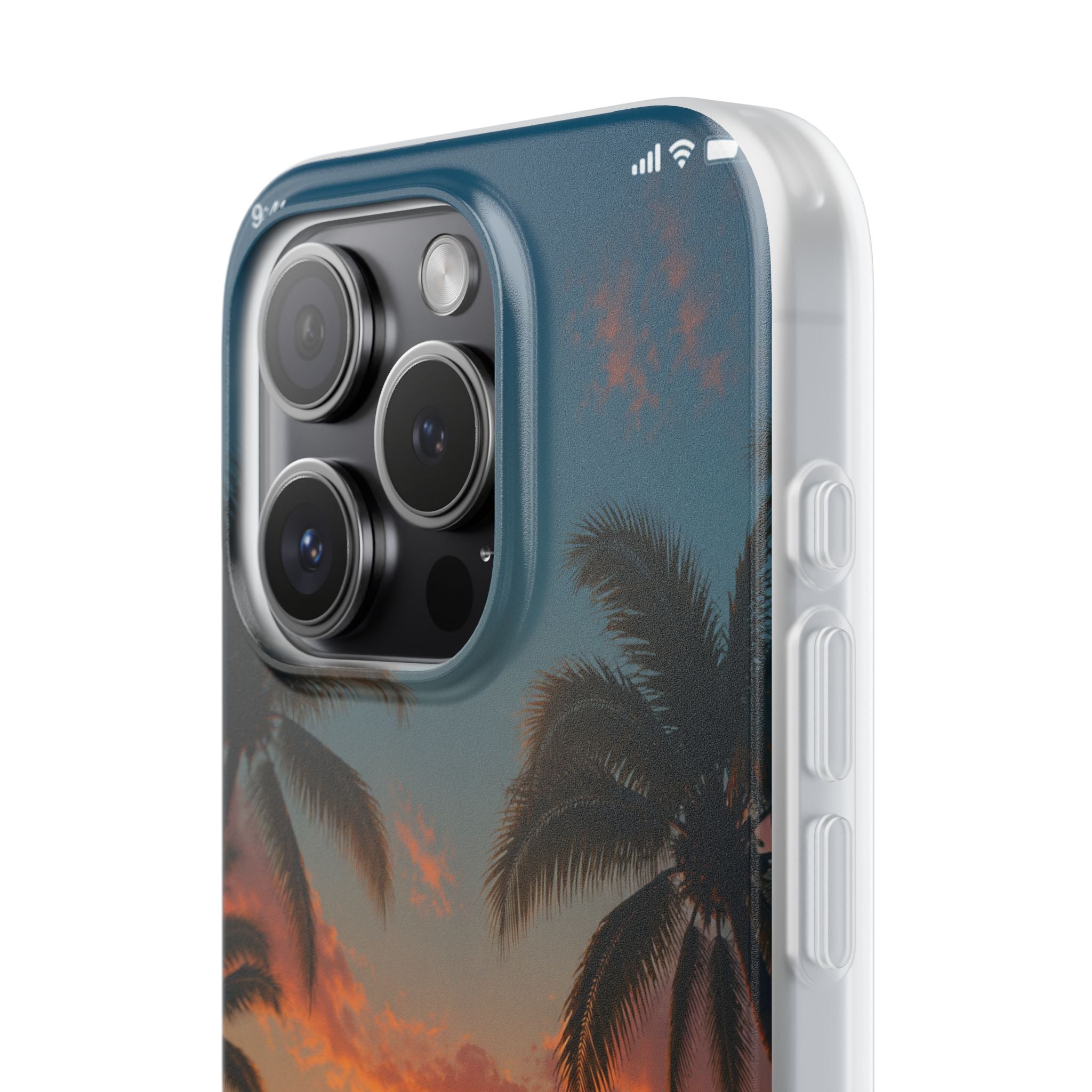 Funda Móvil Llamada Atardecer Tropical | Detallia