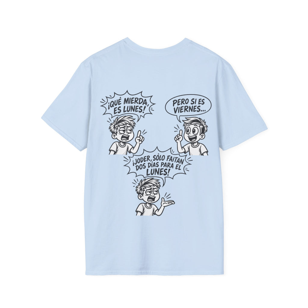 Camiseta "¡Qué Mierda, Es Lunes!" | Detallia