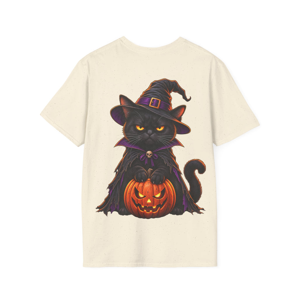 Camiseta Gato Brujo de Halloween | Detallia