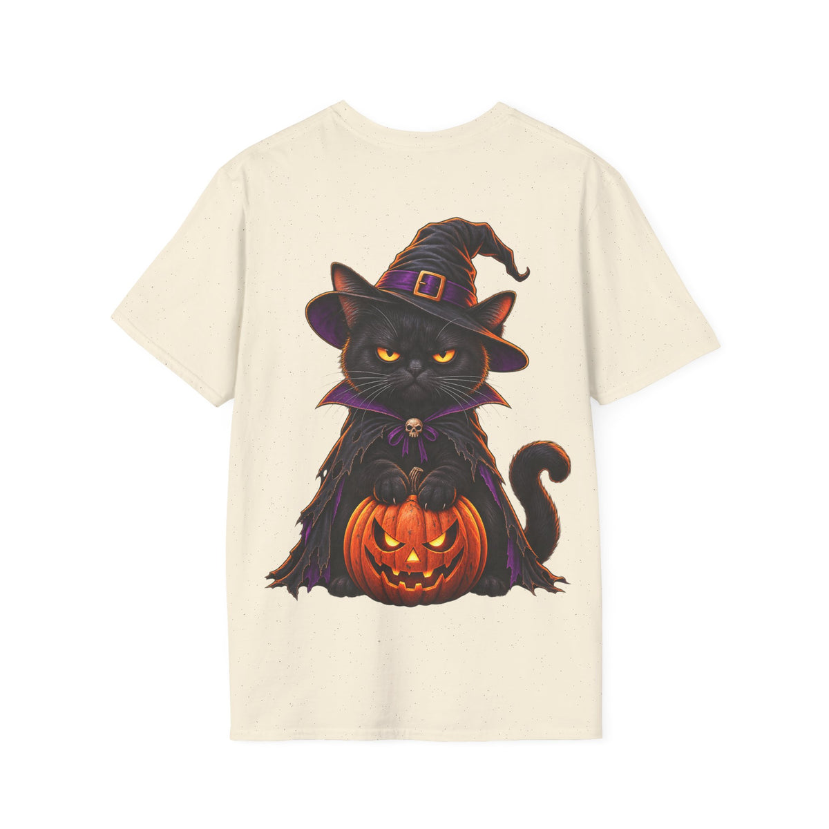 Camiseta Gato Brujo de Halloween | Detallia