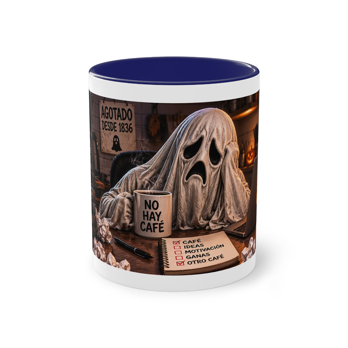 Taza No Hay Café de Halloween | Detallia