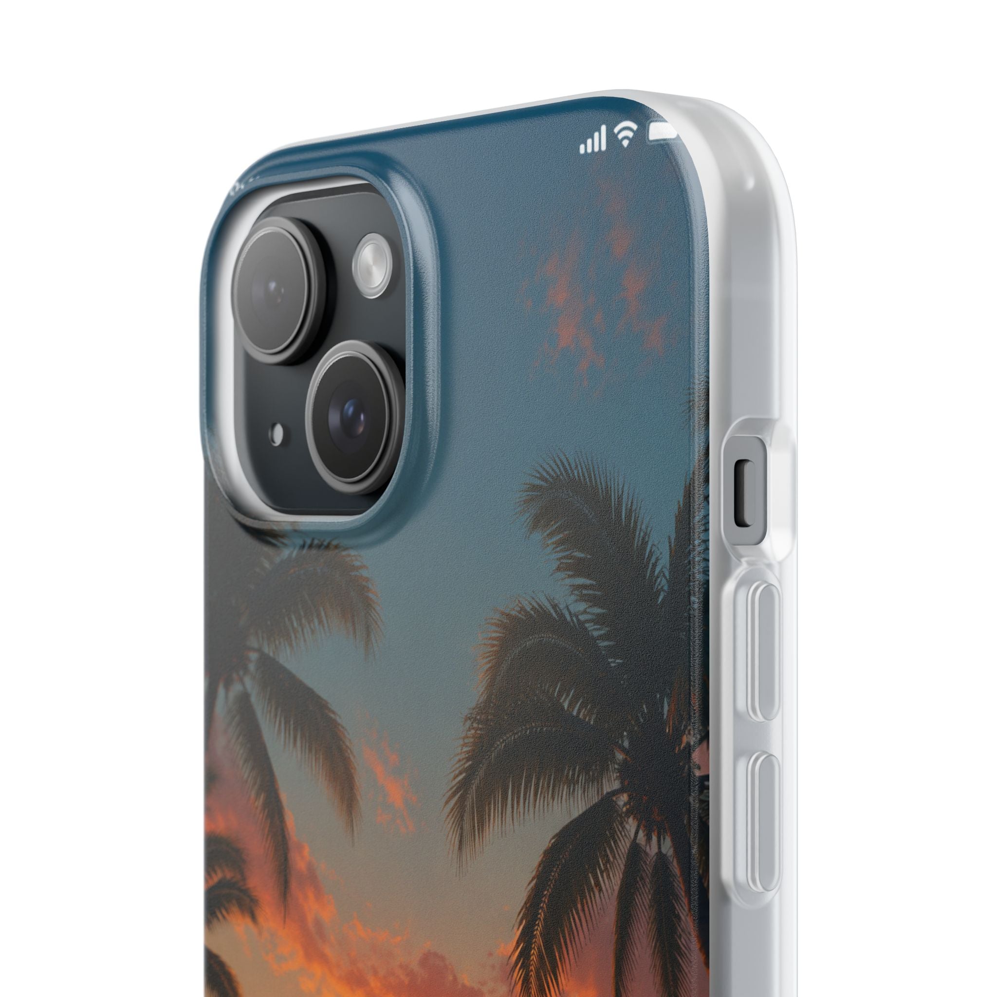 Funda Móvil Llamada Atardecer Tropical | Detallia