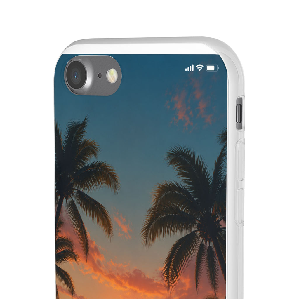 Funda Móvil Llamada Atardecer Tropical | Detallia