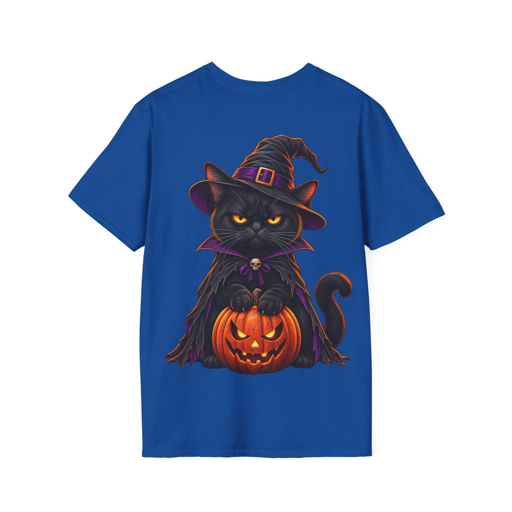 Camiseta Gato Brujo de Halloween | Detallia