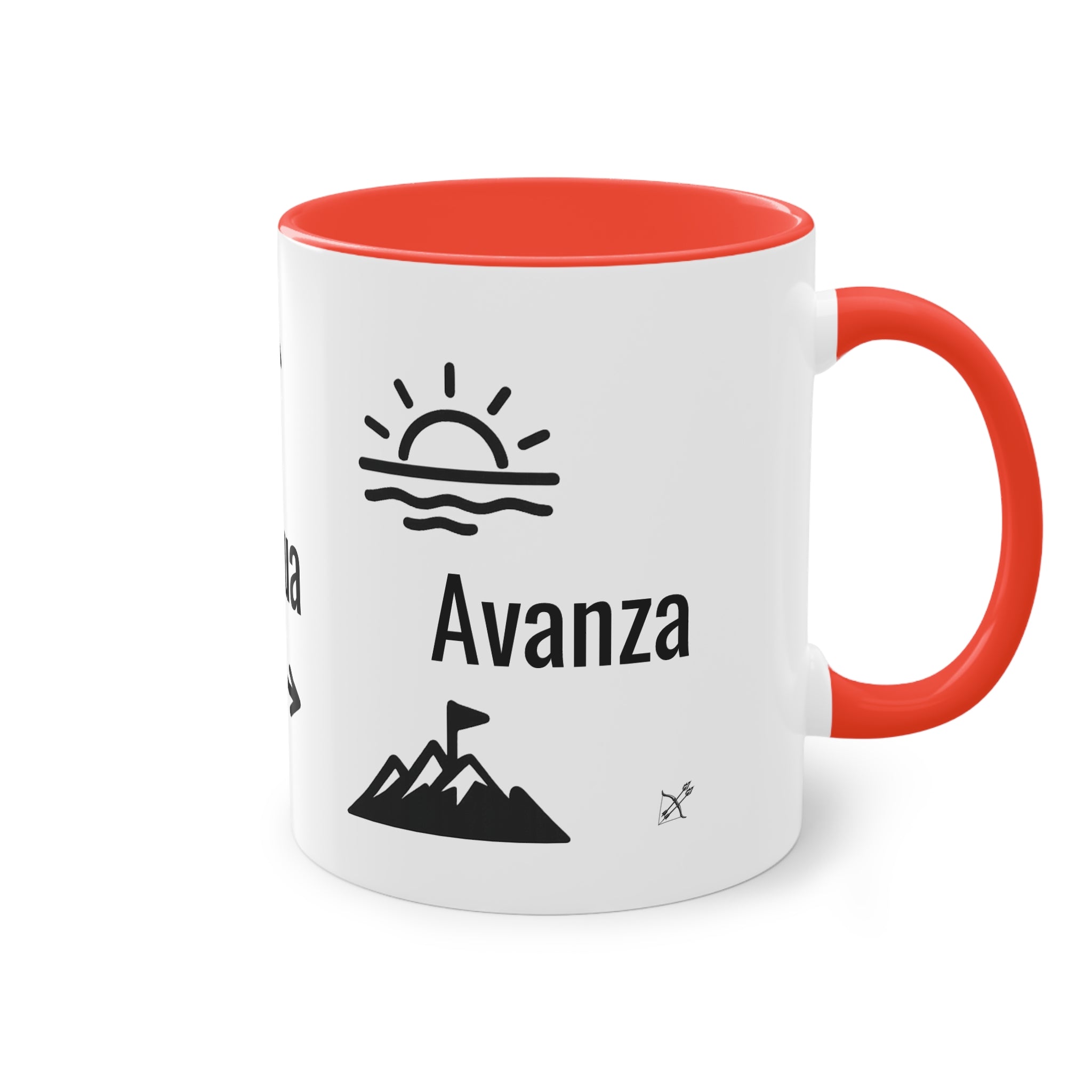 Taza "Acepta, Actúa, Avanza" | Detallia