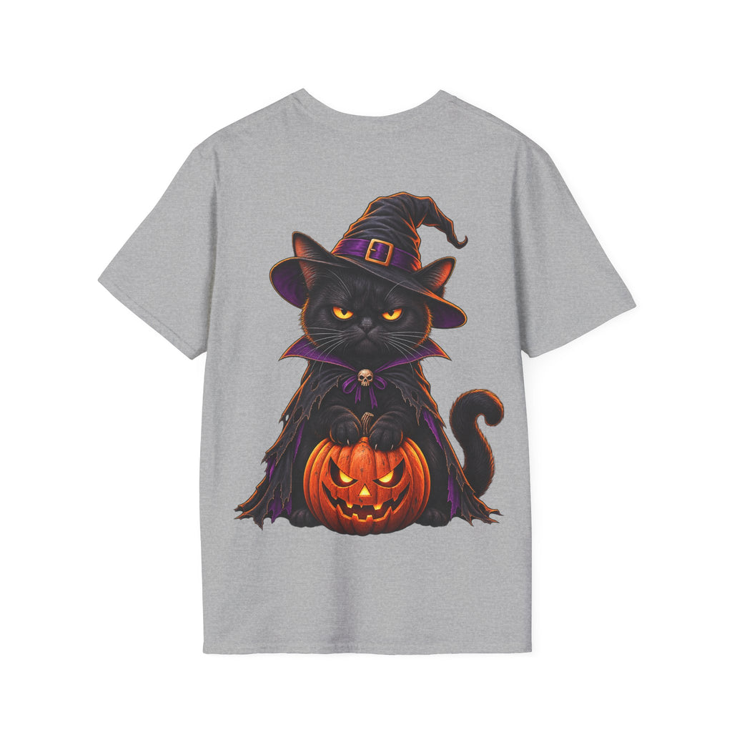 Camiseta Gato Brujo de Halloween | Detallia