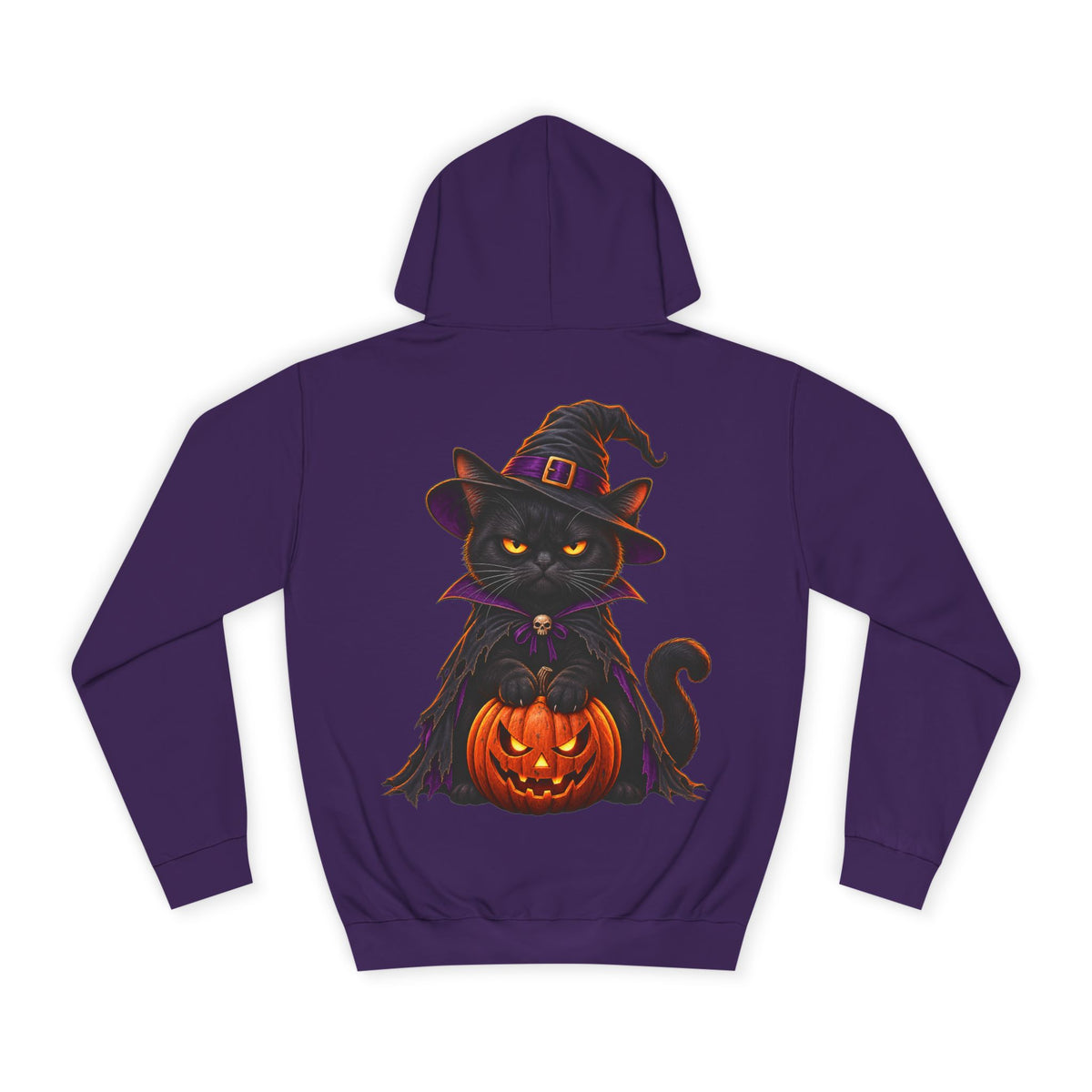 Sudadera Gato Brujo de Halloween | Detallia