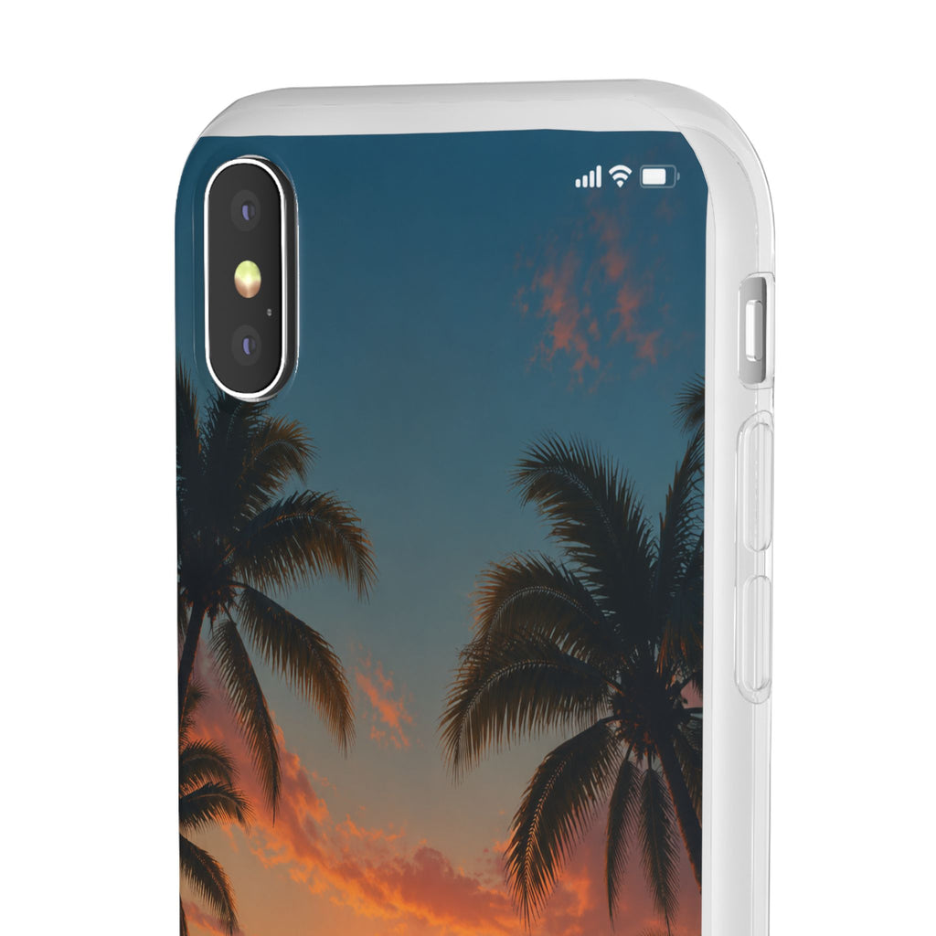 Funda Móvil Llamada Atardecer Tropical | Detallia