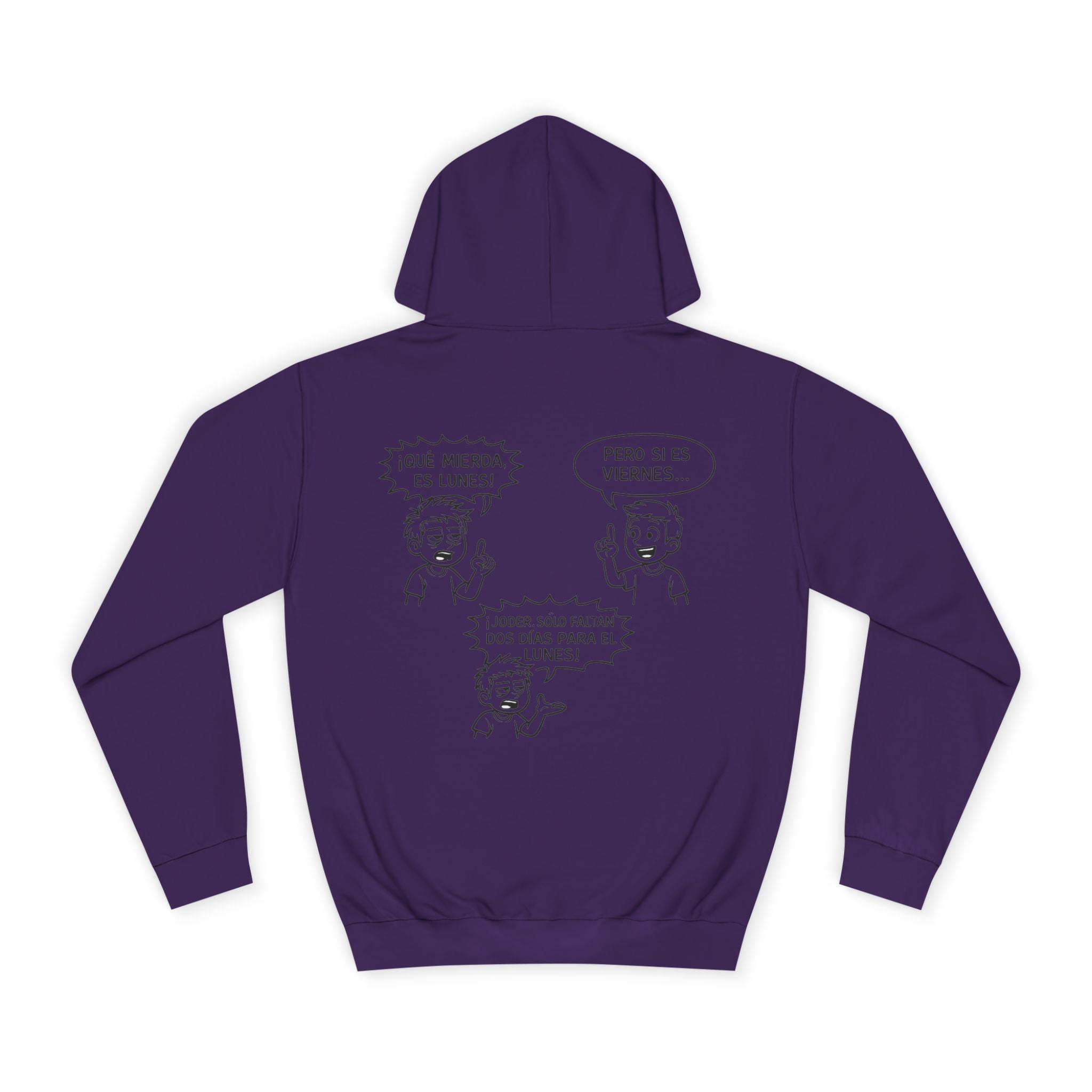 Sudadera "¡Qué Mierda, Es Lunes!" | Detallia