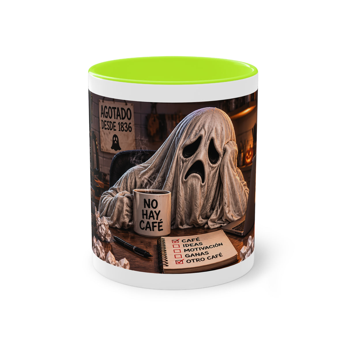 Taza No Hay Café de Halloween | Detallia