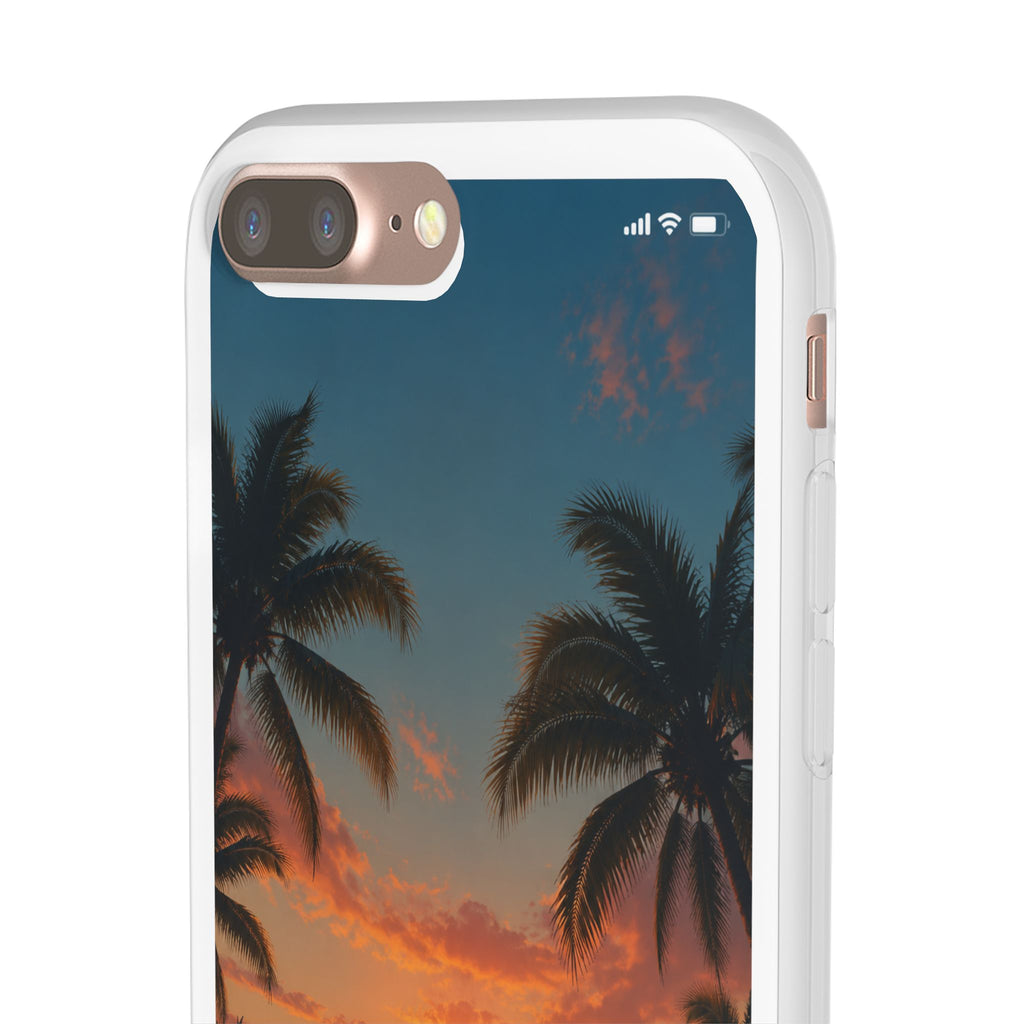 Funda Móvil Llamada Atardecer Tropical | Detallia