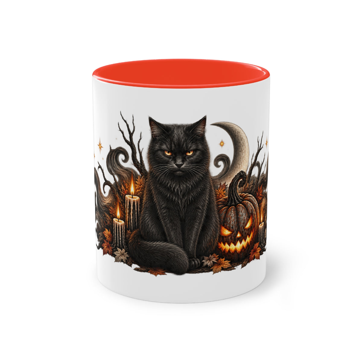 Taza Gato Negro de Halloween | Detallia