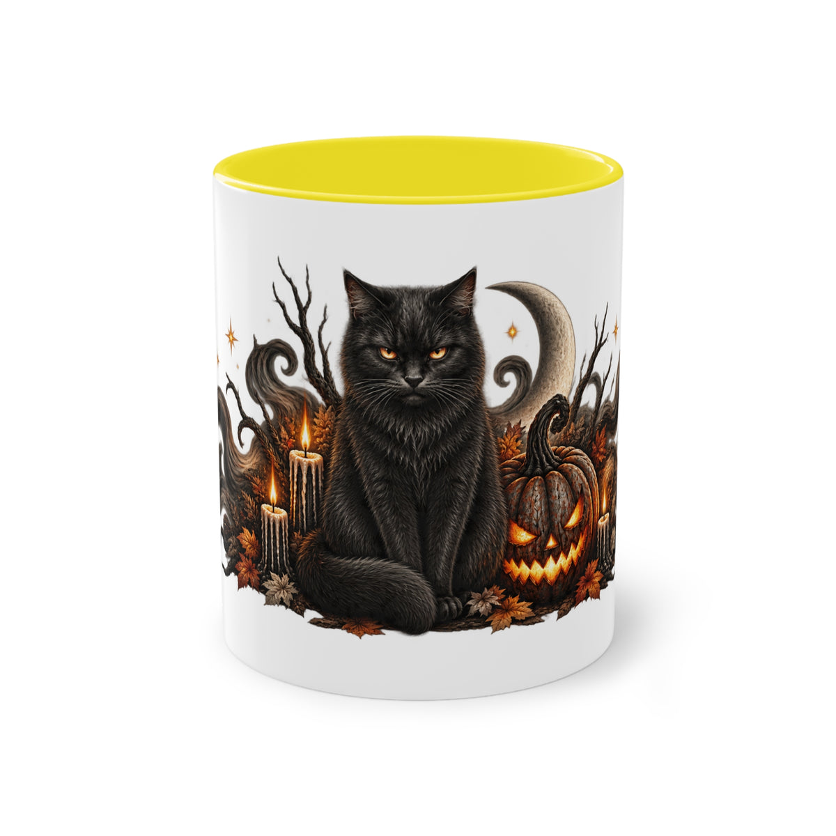 Taza Gato Negro de Halloween | Detallia