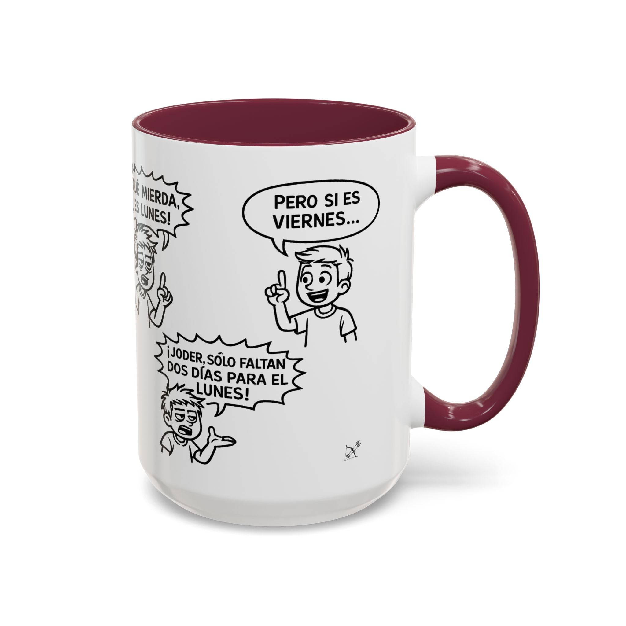 Taza "¡Qué Mierda, Es Lunes!" | Detallia