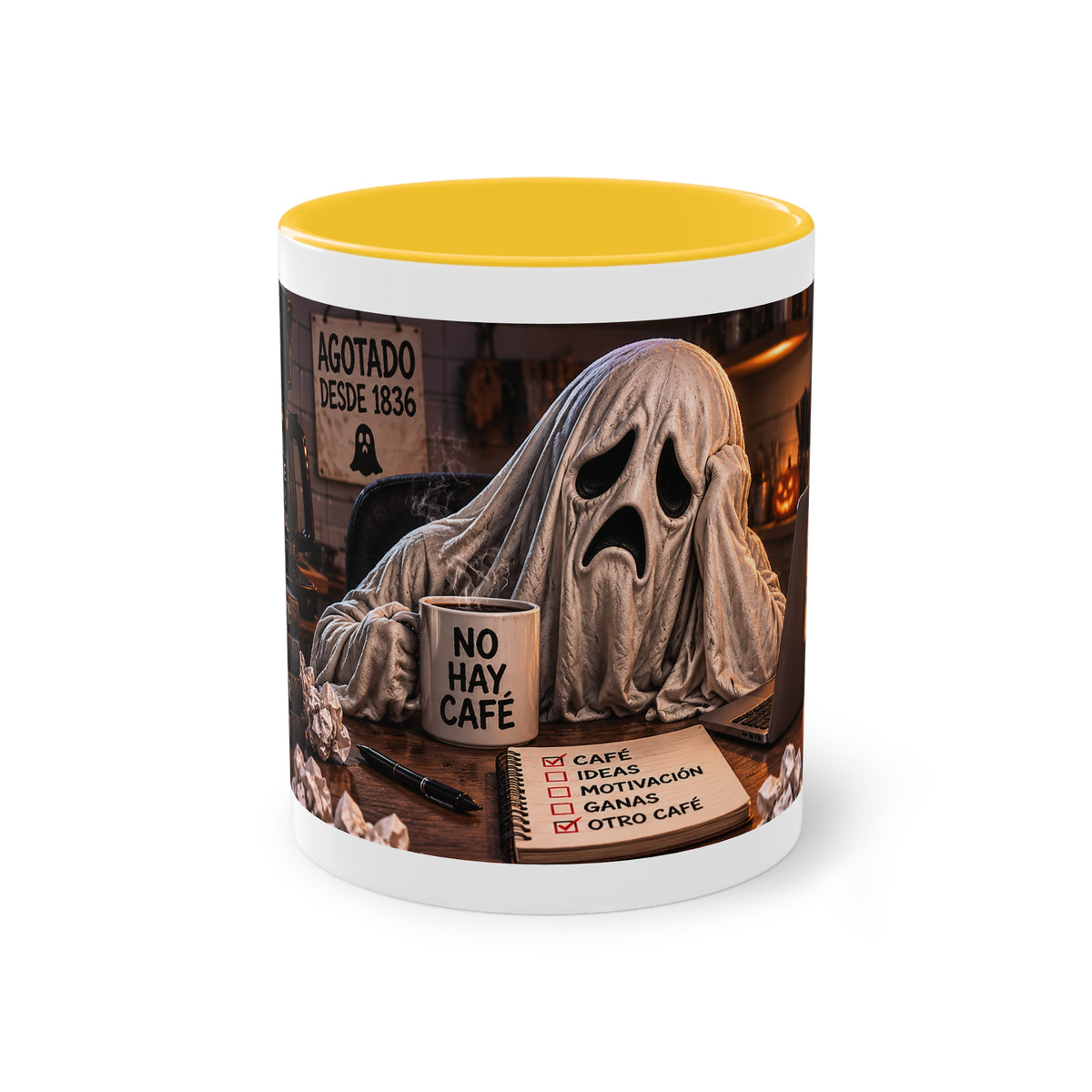 Taza No Hay Café de Halloween | Detallia