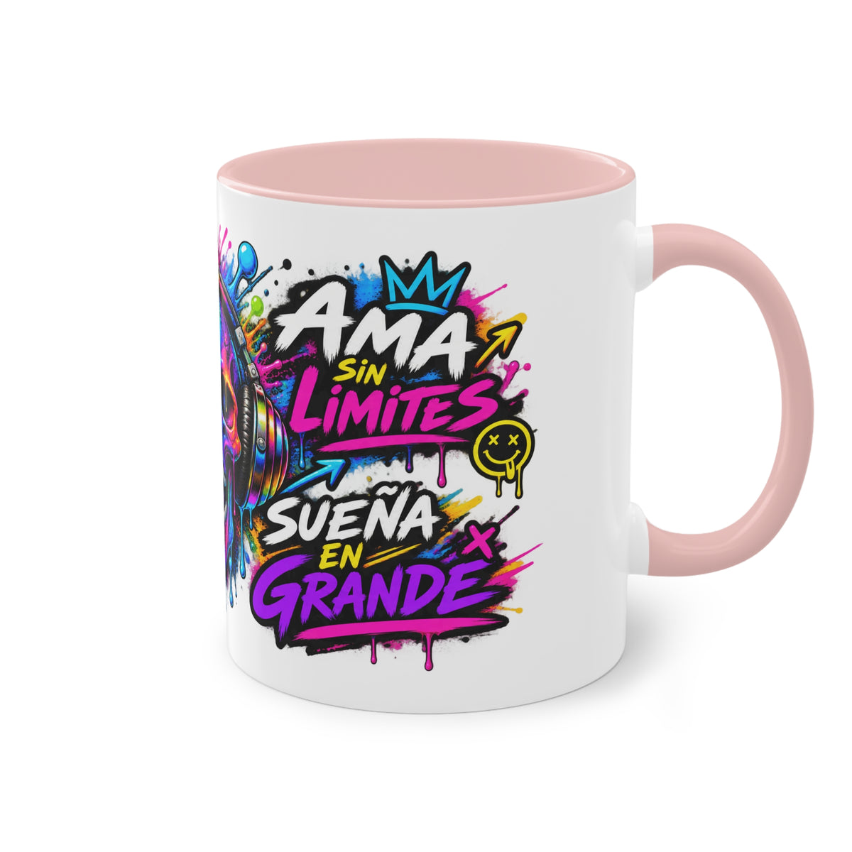 Taza Calavera Vive Sin Miedos | Detallia