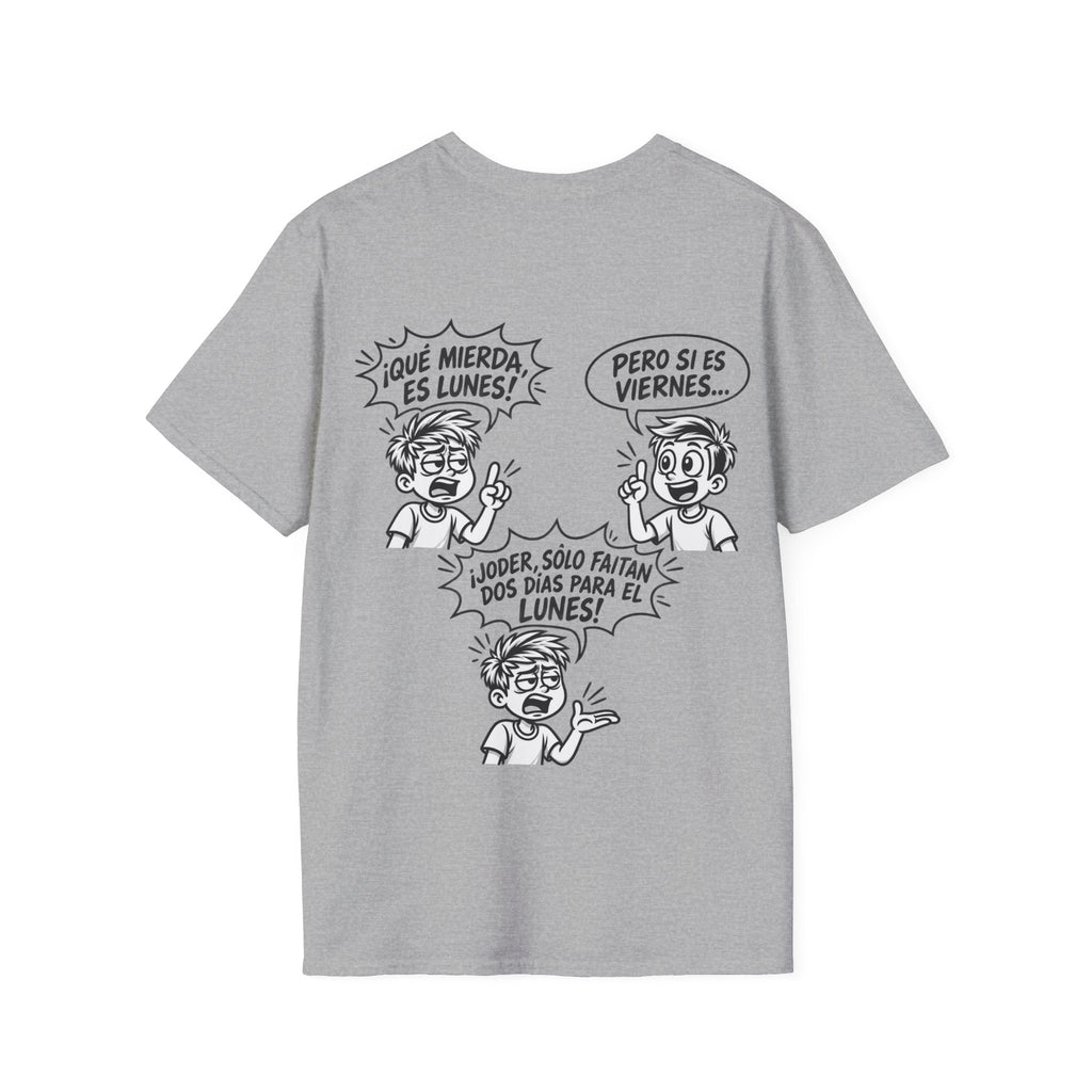 Camiseta "¡Qué Mierda, Es Lunes!" | Detallia
