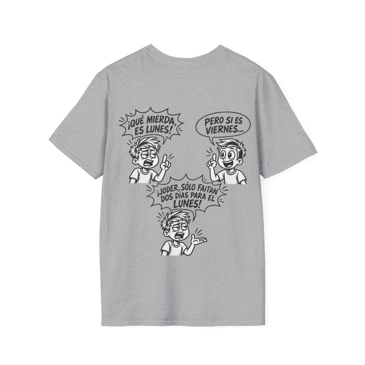 Camiseta "¡Qué Mierda, Es Lunes!" | Detallia